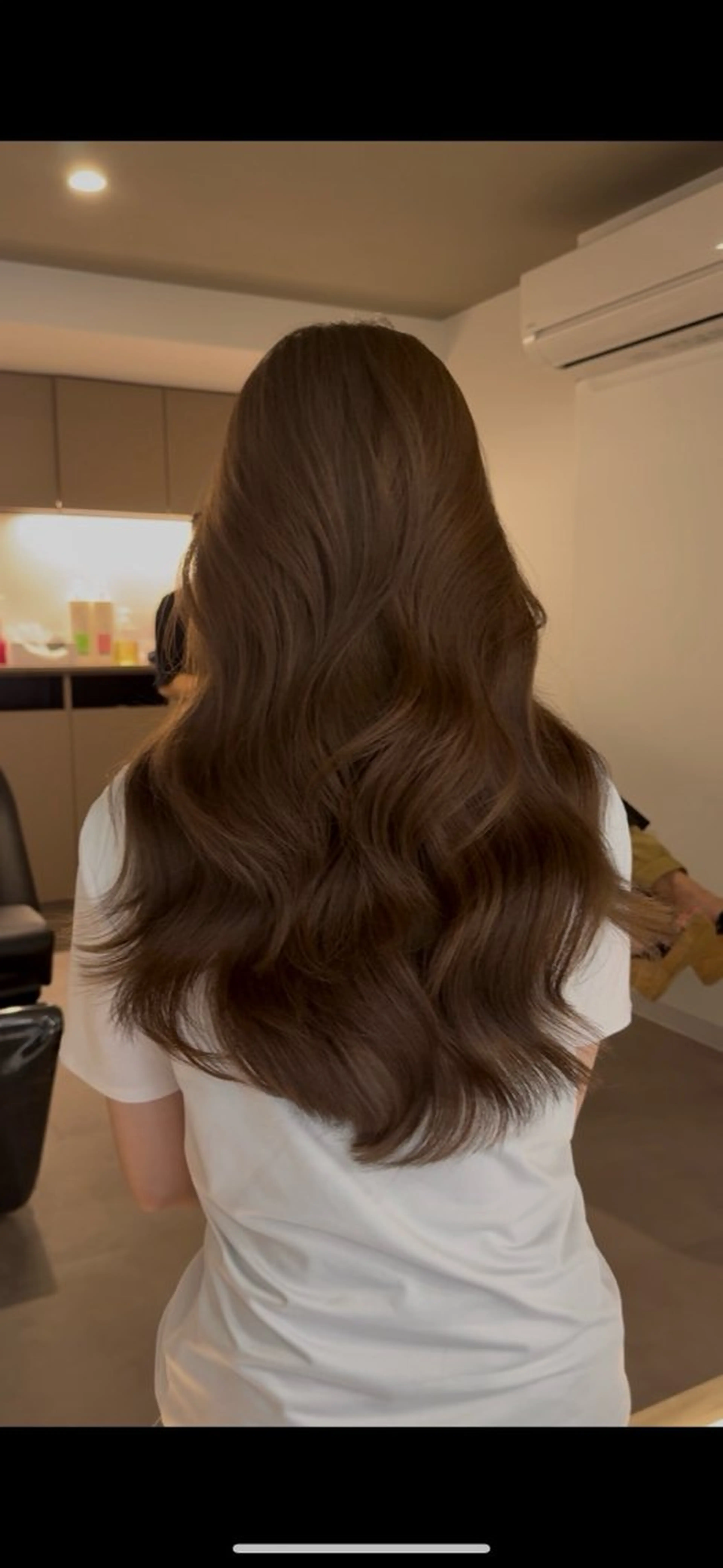 ロング カラー ベージュカラー ブリーチ ブラウンカラー ケアブリーチ カシス カット ヘアカラー トリートメント 艶感×抜け感hair /ReLit 正源のヘアスタイル