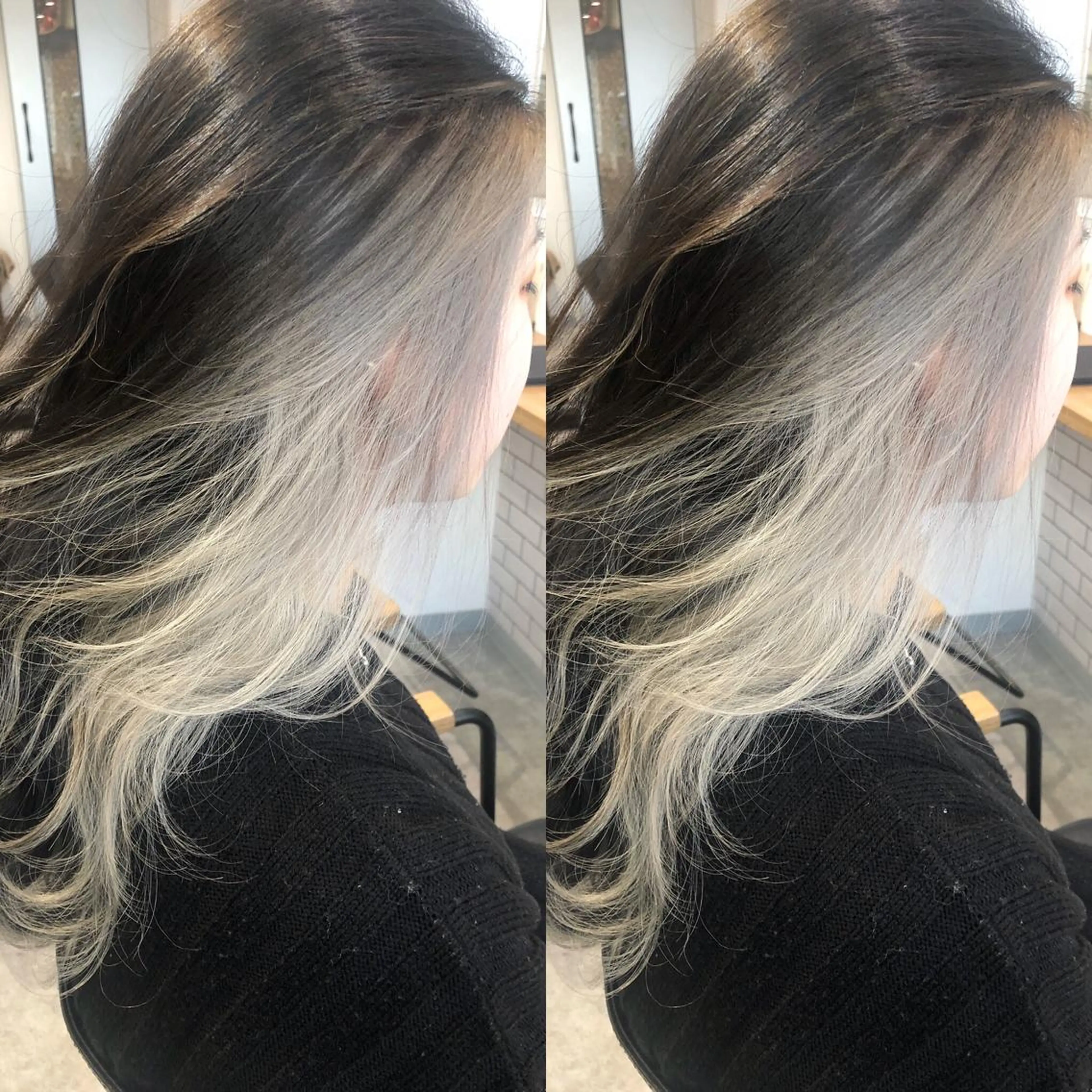 ミディアム カラー カット ヘアカラー トリートメント JILBLAN京都 ショート/ハイライトのヘアスタイル