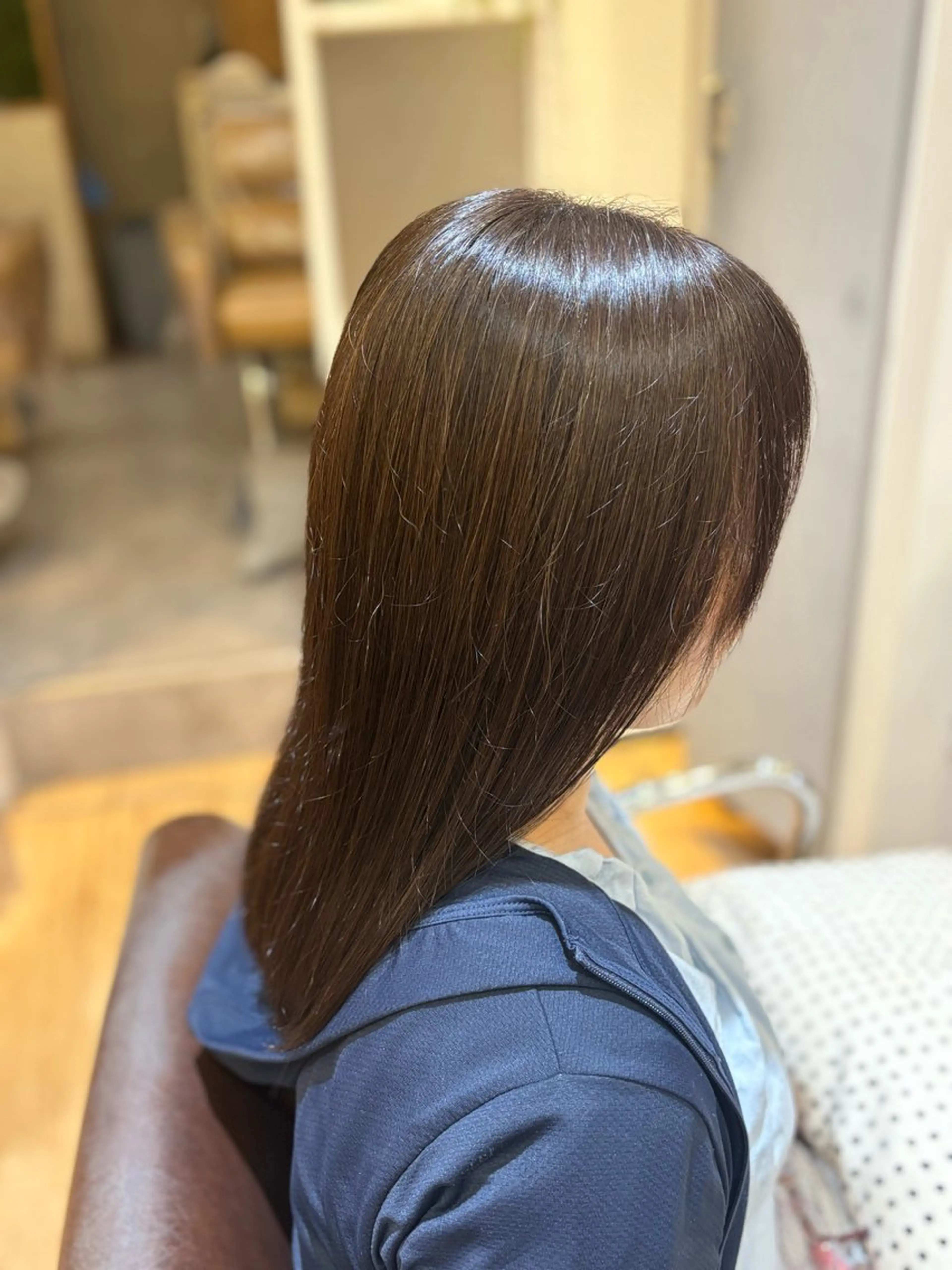 セミロング カット トリートメント Loops 北山田所属・すなが/ カットモデル募集中のヘアスタイル