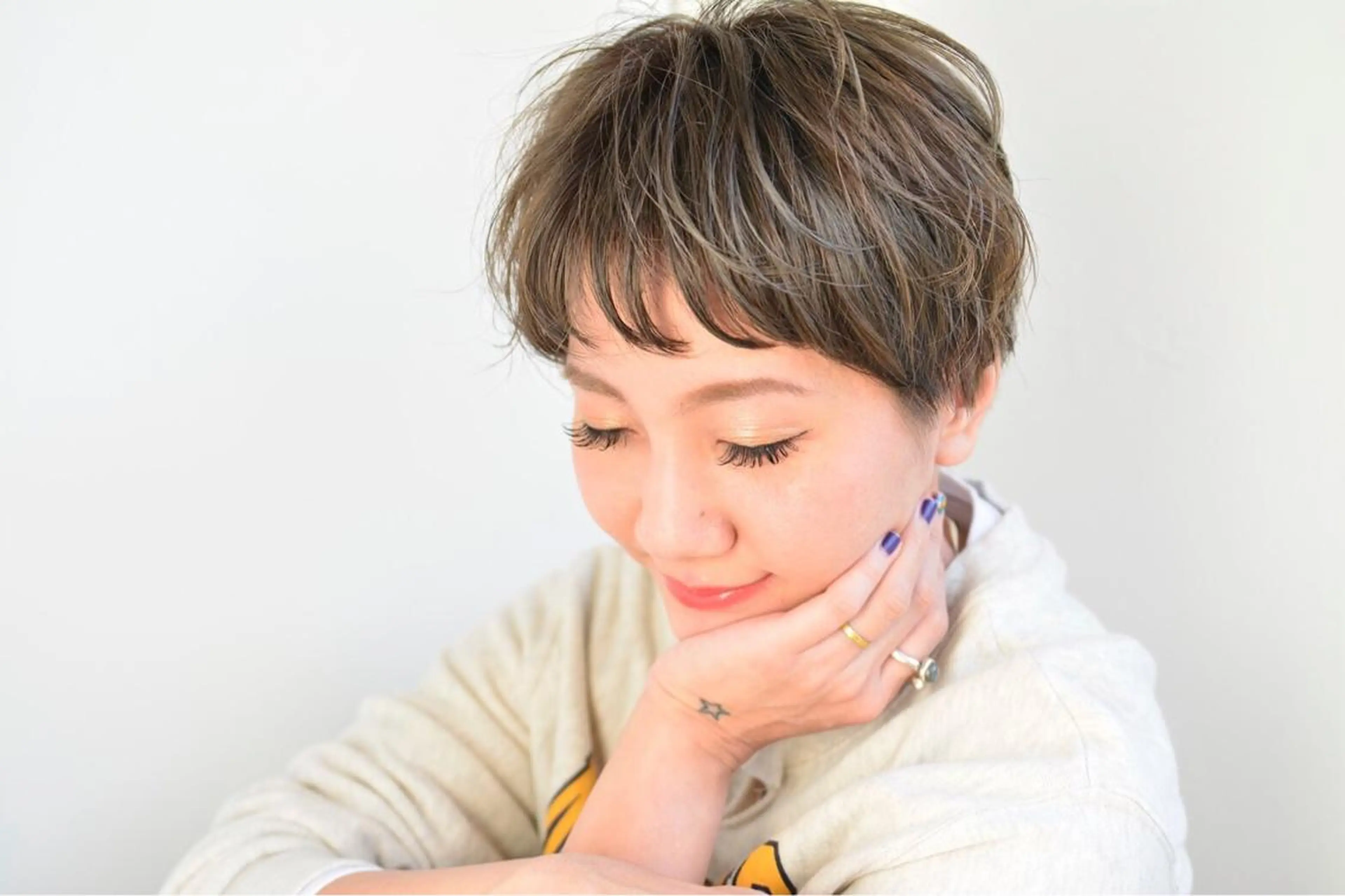 ショート カラー メンズ annuy 。のヘアスタイル