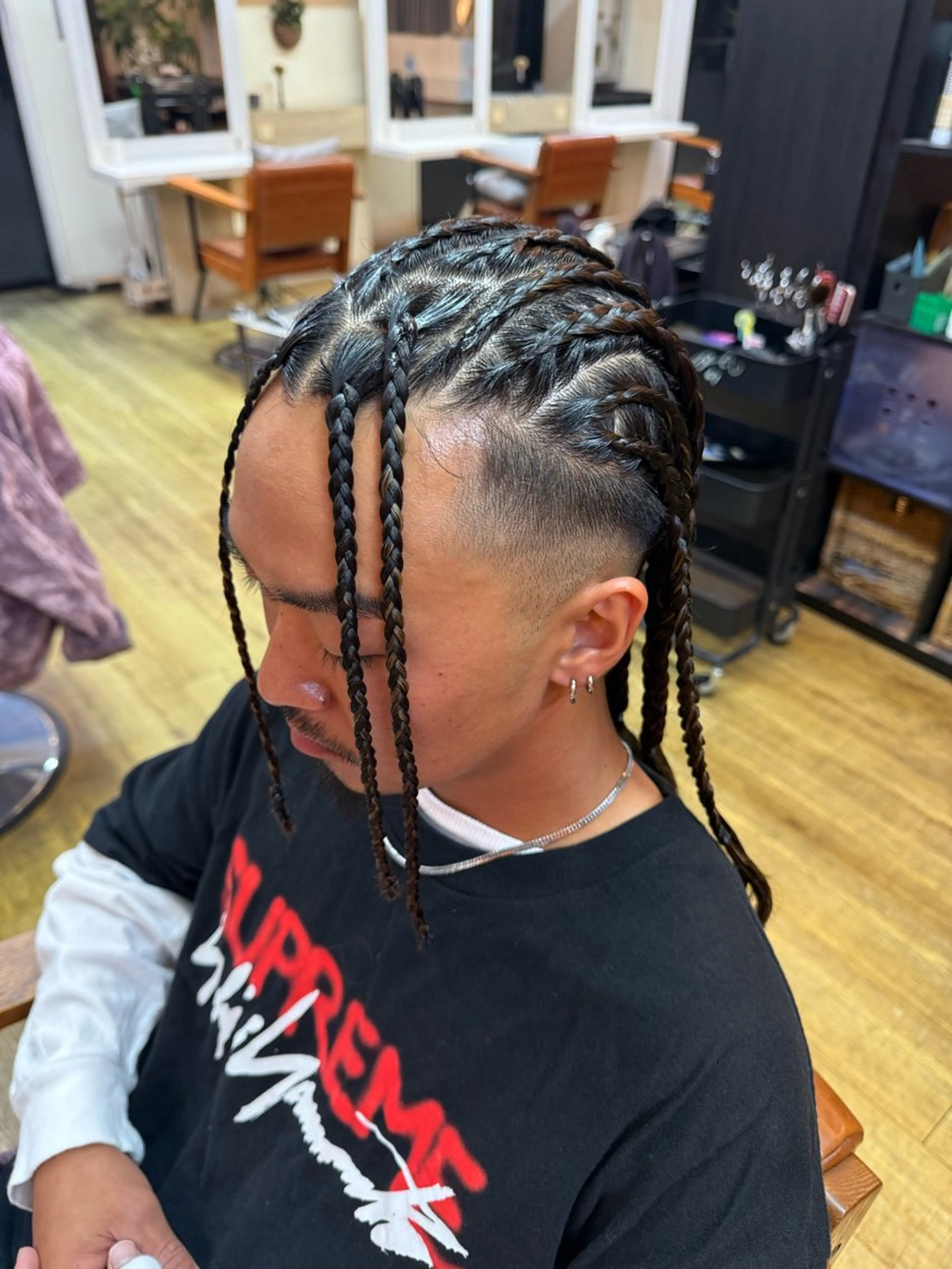 ヘアアレンジ メンズ ヘアセット アトリエグリーン所属・鎌倉 勇利/特殊ヘアのヘアスタイル