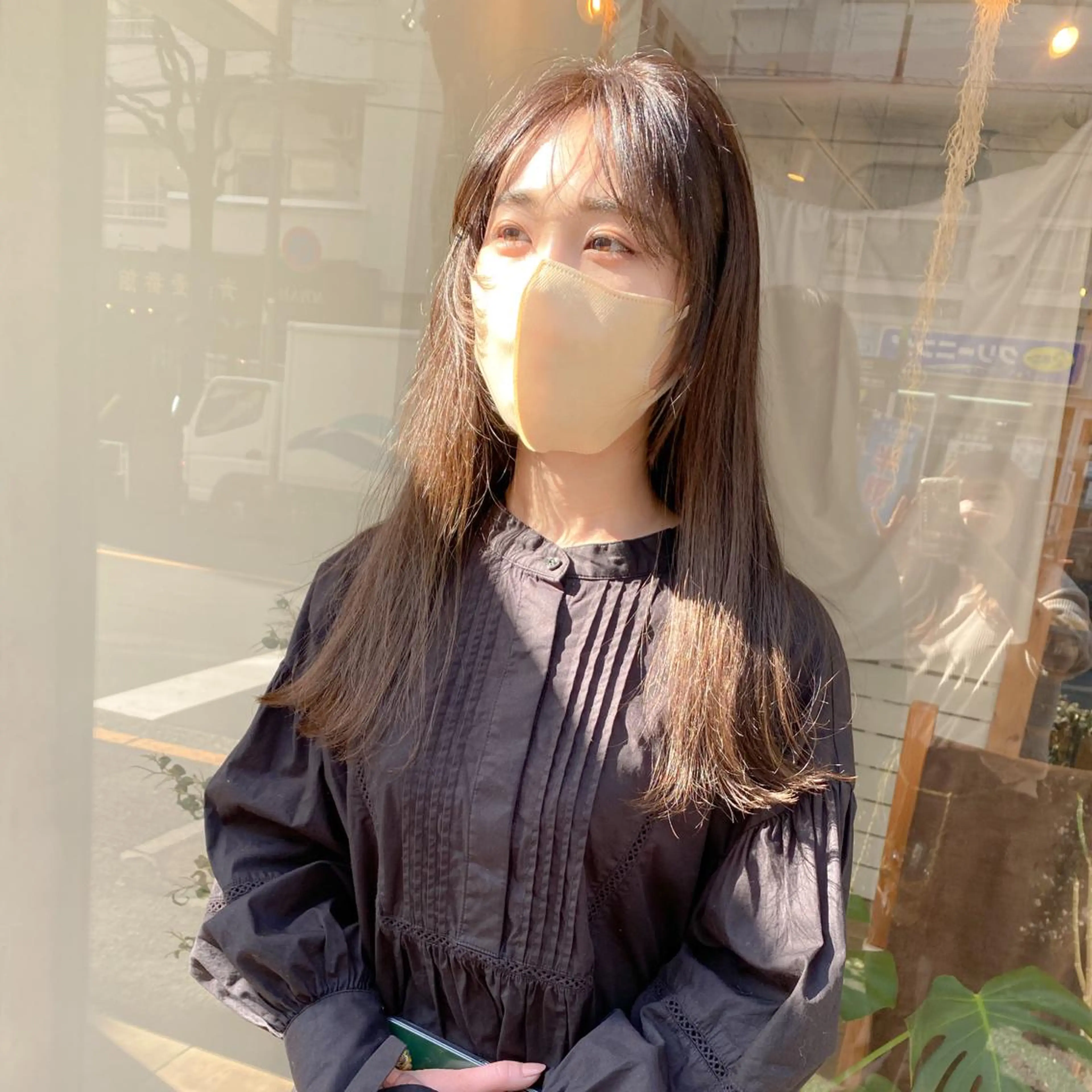 ロング カラー Joule銀座 石山あやのヘアスタイル