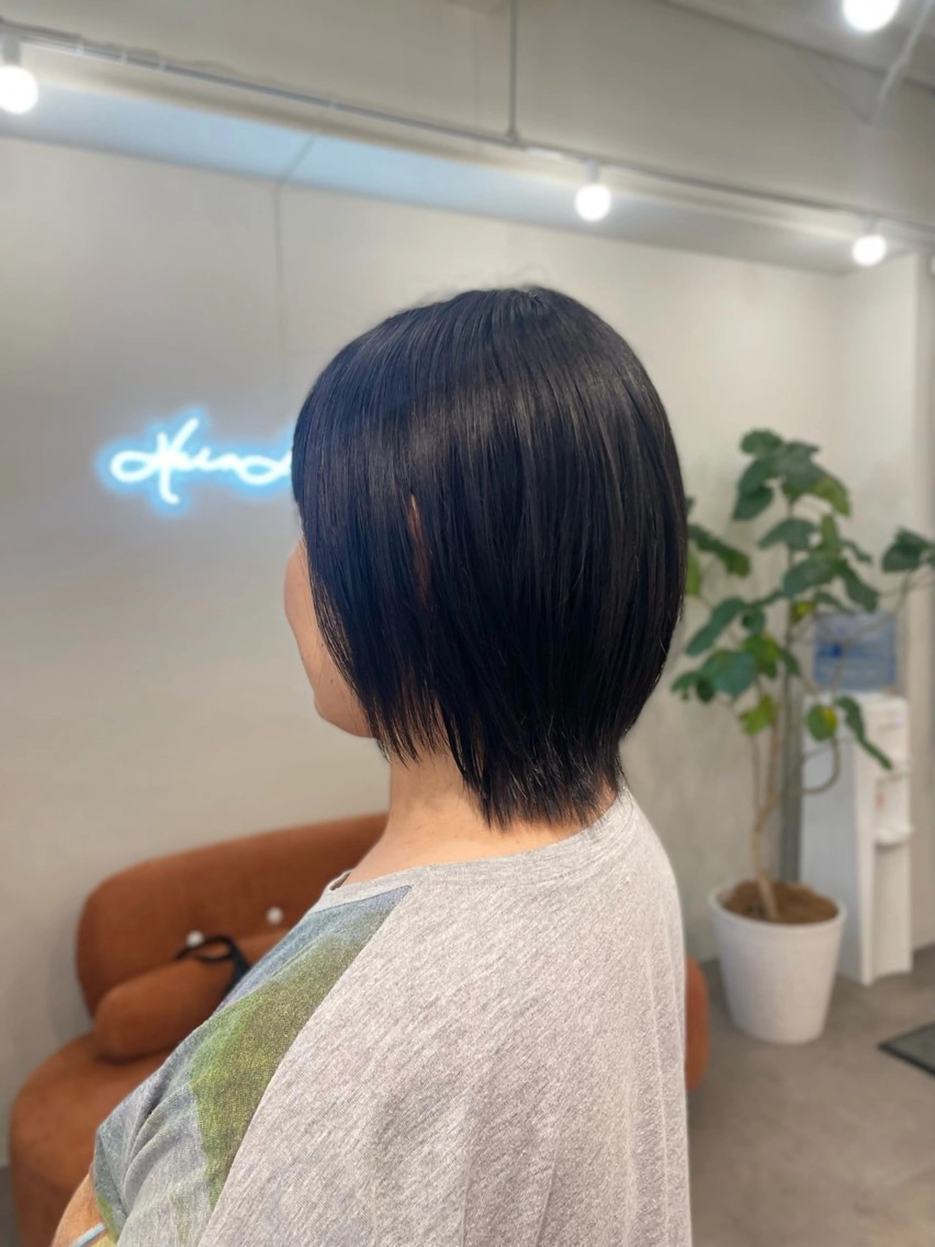 ミディアム 山下 柚奈のヘアスタイル