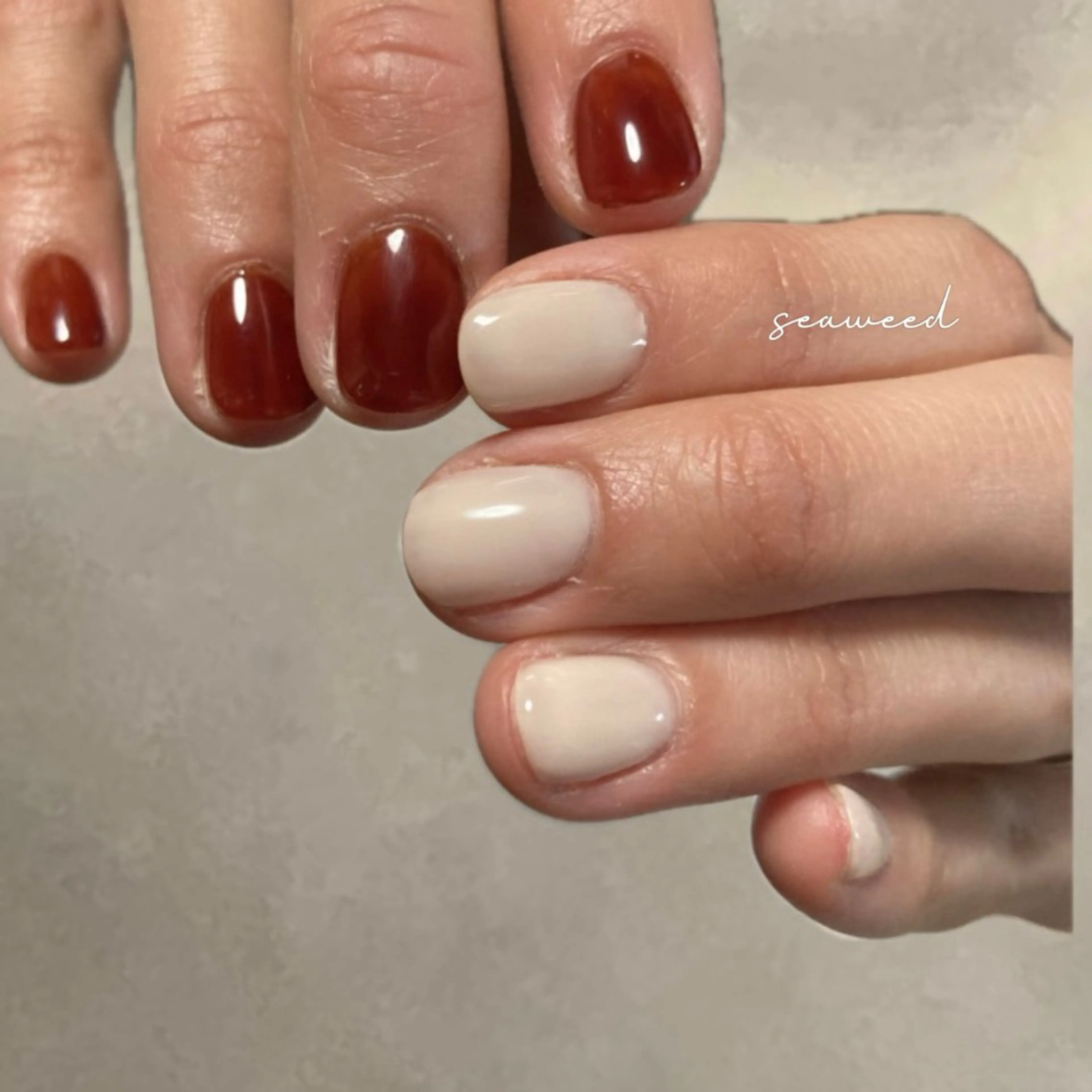 ネイル フットネイル seaweed nailのネイルデザイン