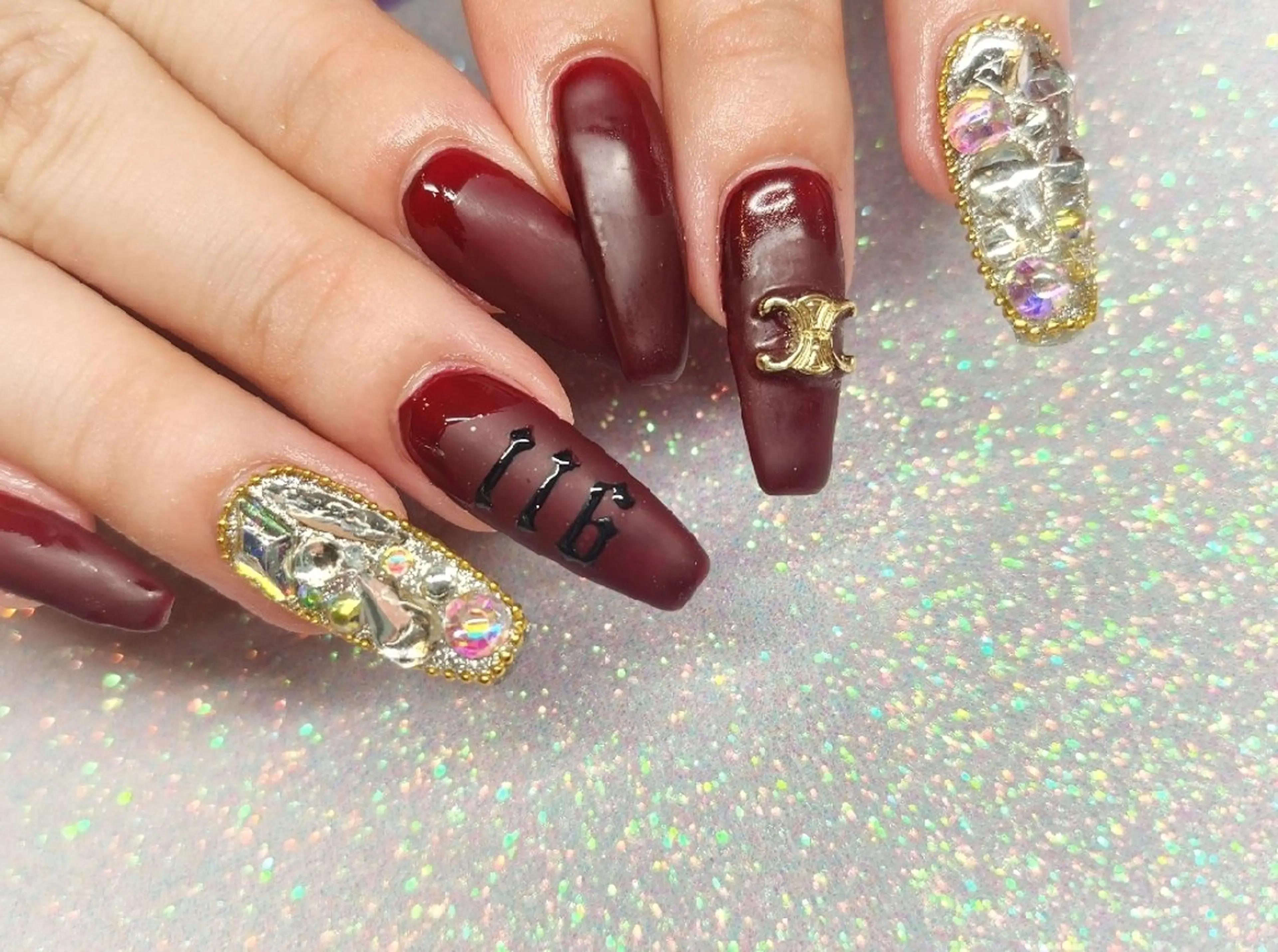 ネイル 💜bora .のネイルデザイン