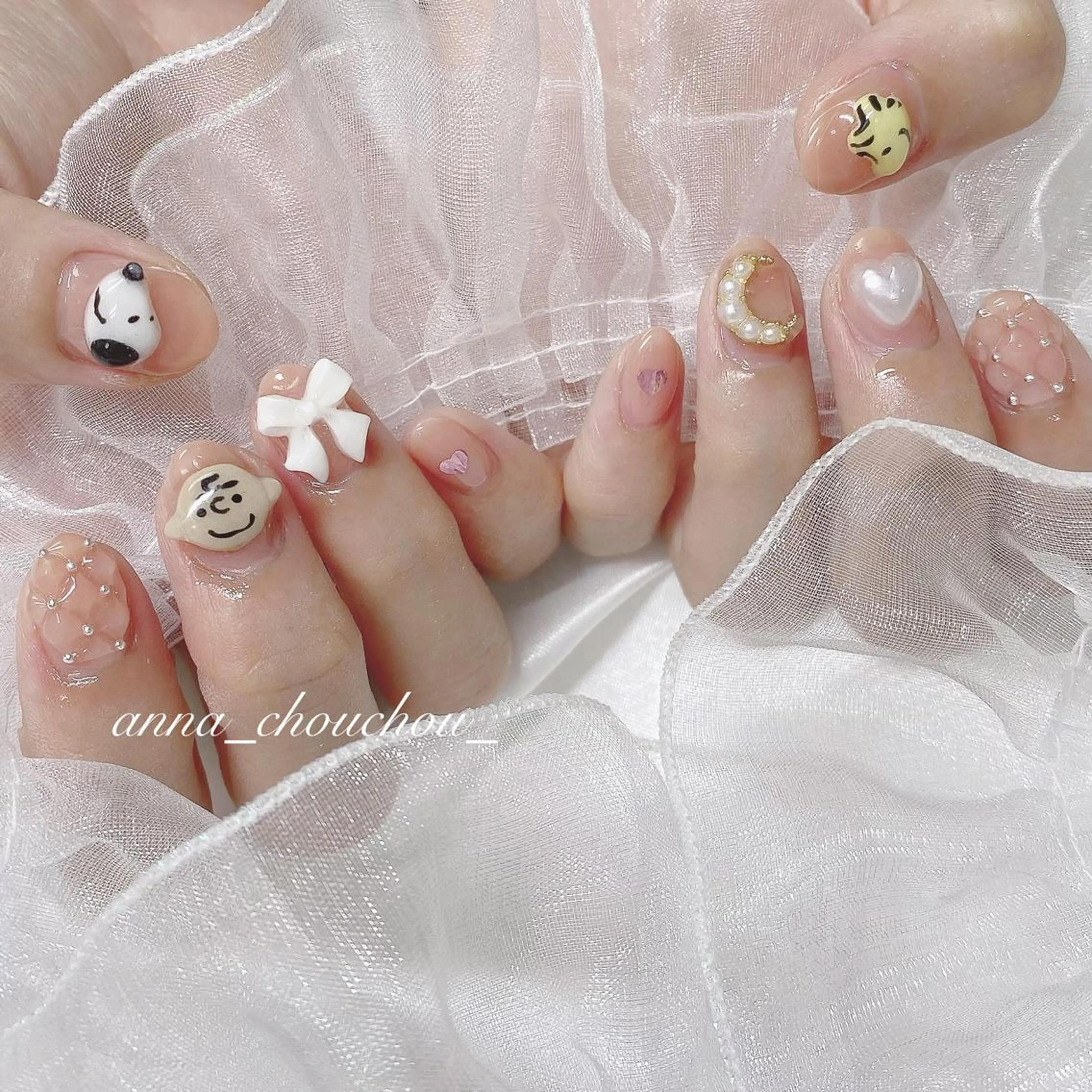 ネイル Anna Sano⭐️のネイルデザイン