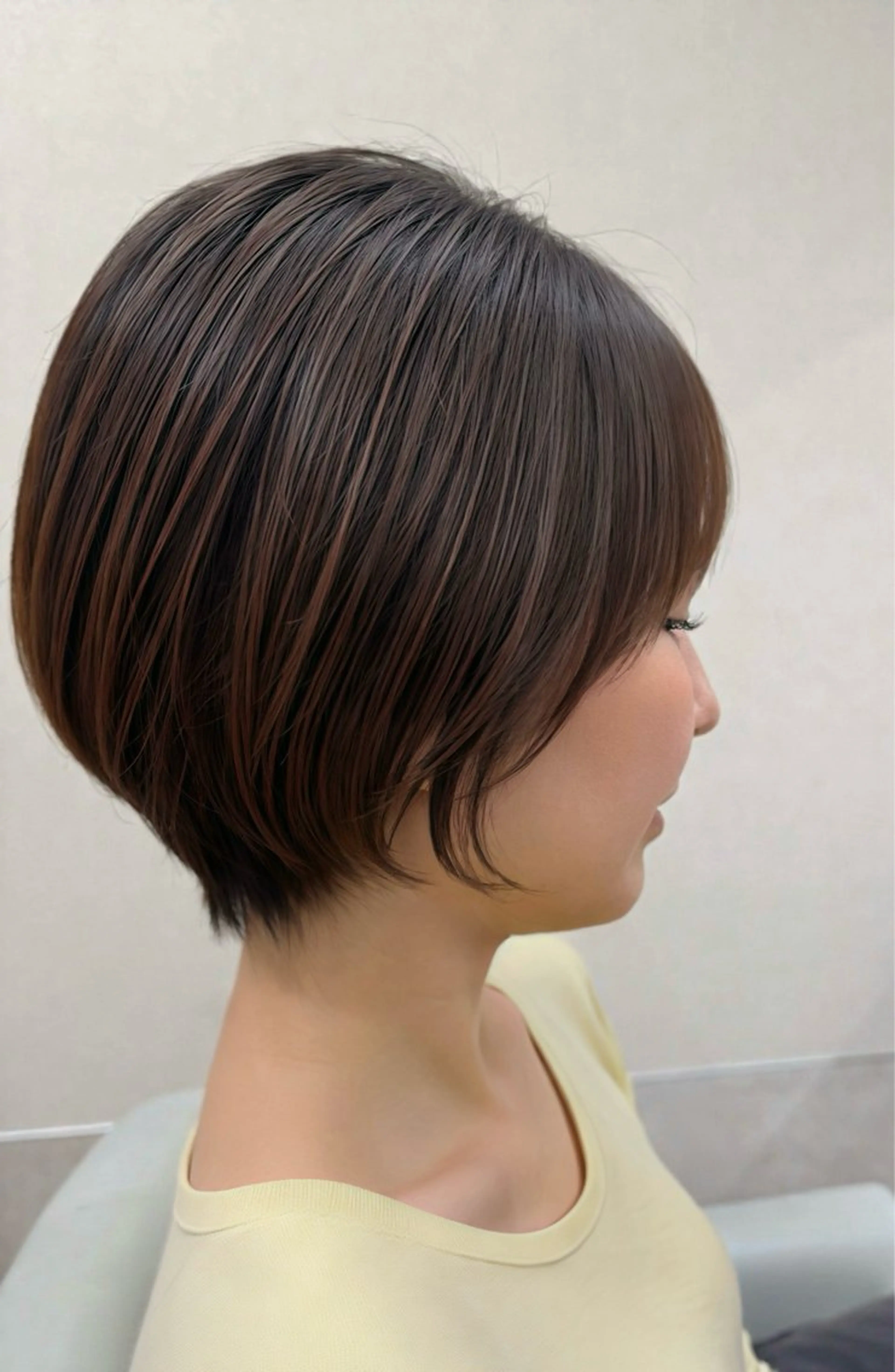 ショート ena 縮毛矯正×髪質改善のヘアスタイル