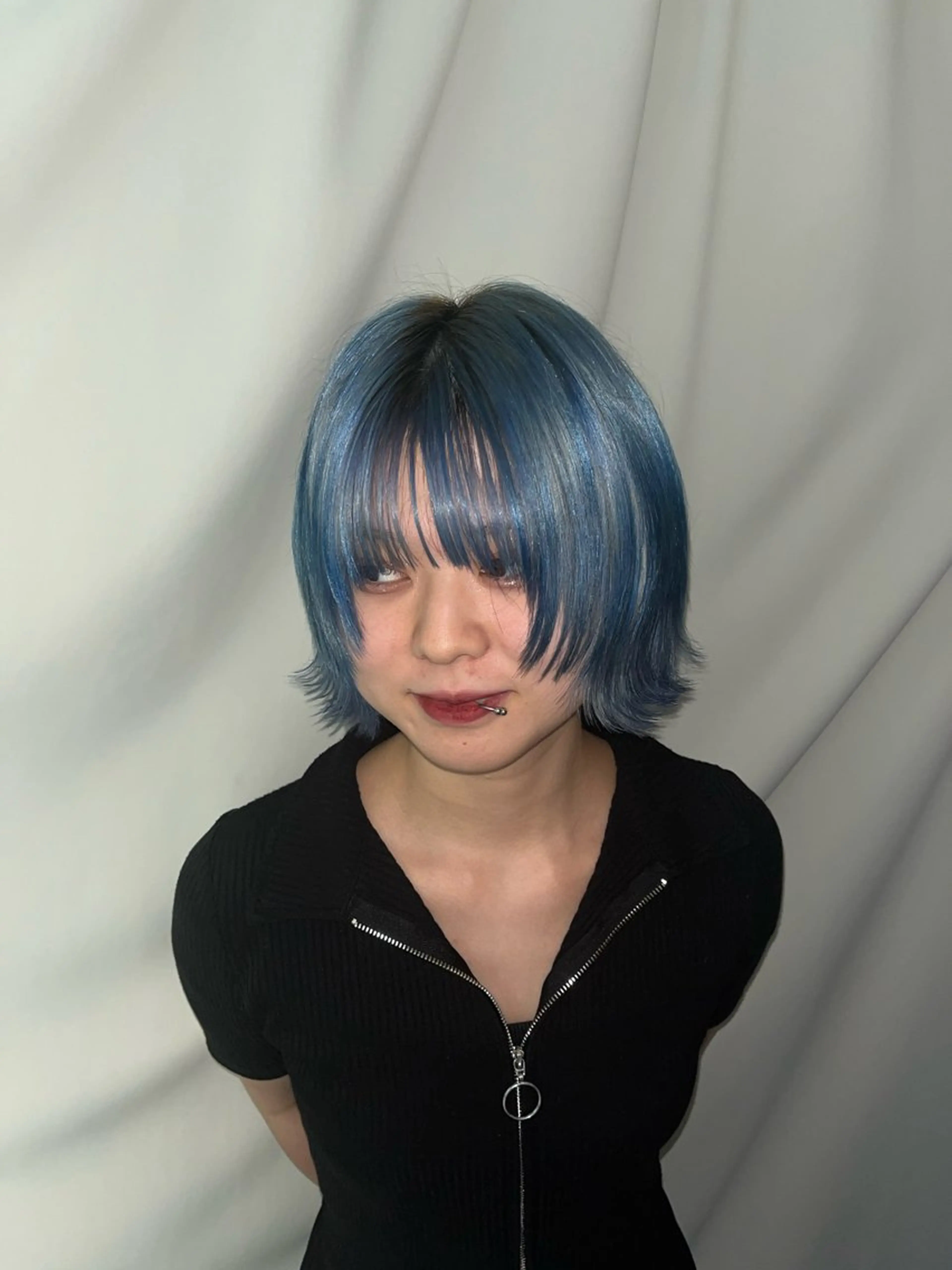 ショート ヘアカラー トリートメント 💫ハイトーンボブ/ HARU💫のヘアスタイル
