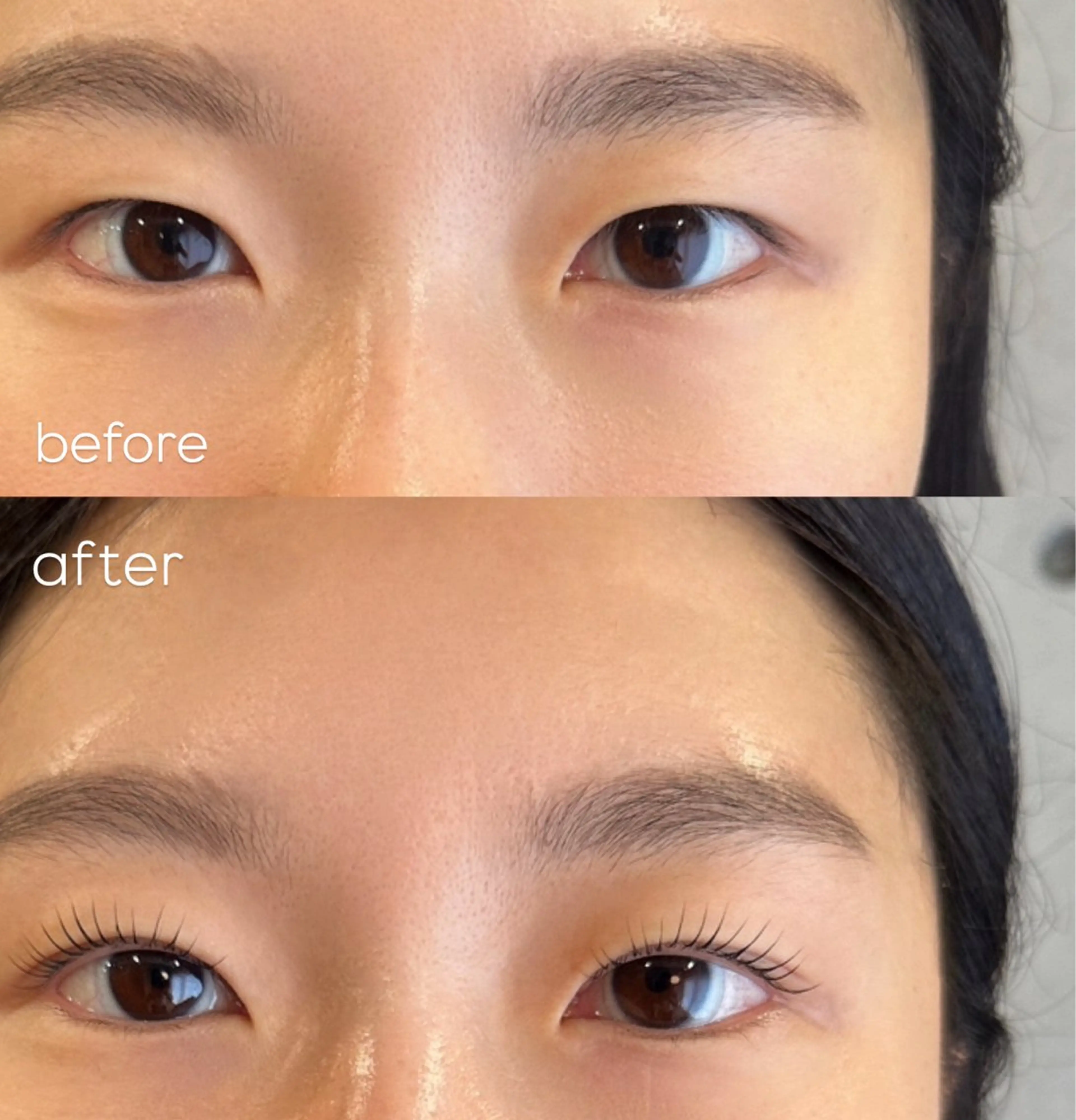 マツエク・マツパ 一重×まつ毛パーマ 石川 陽菜のマツエク・マツパデザイン