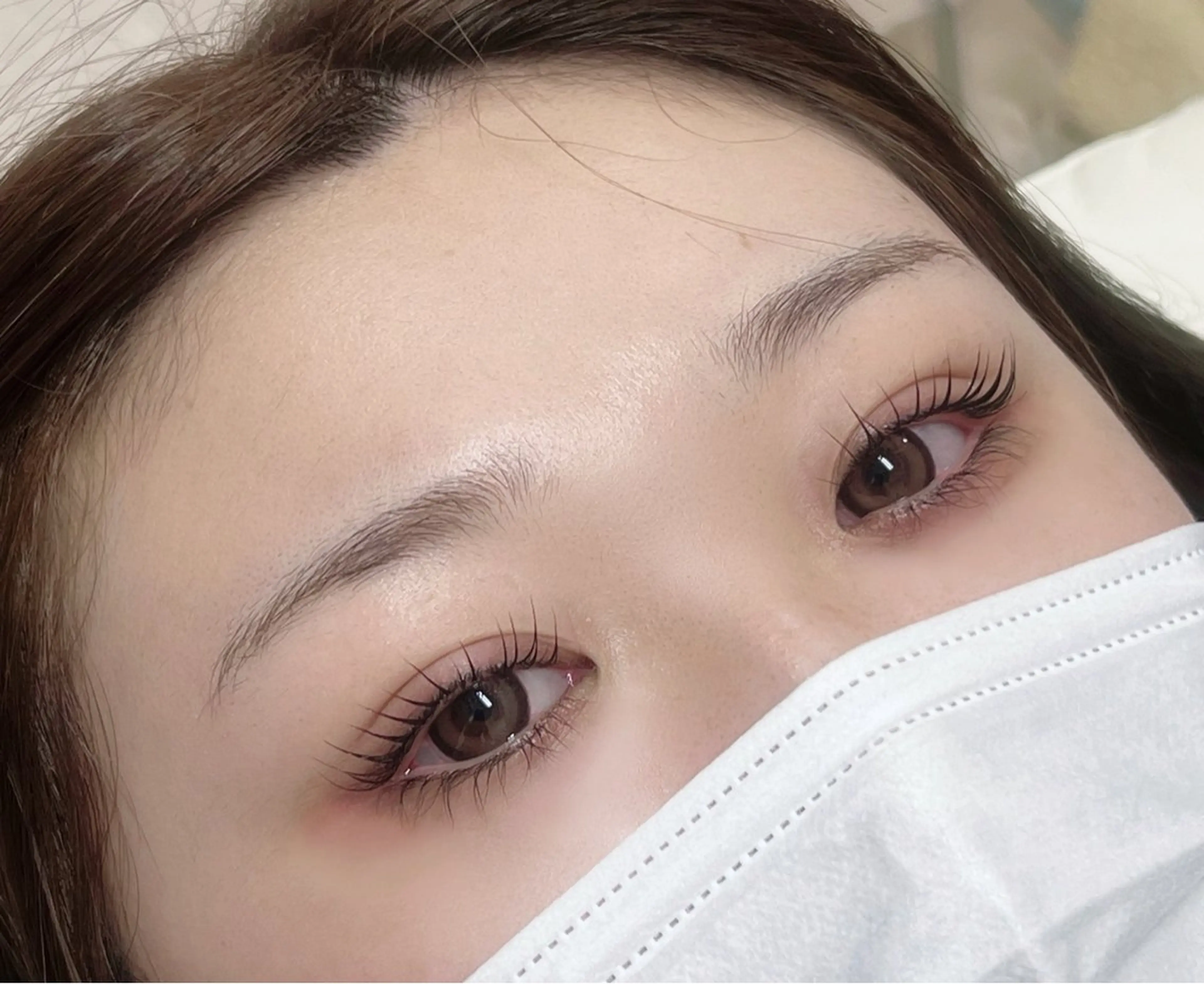 マツエク・マツパ 一重×まつ毛パーマ ReRe姪浜駅南店所属・優希/11月姪浜店 /まつパ/アイブロウのマツエク・マツパデザイン