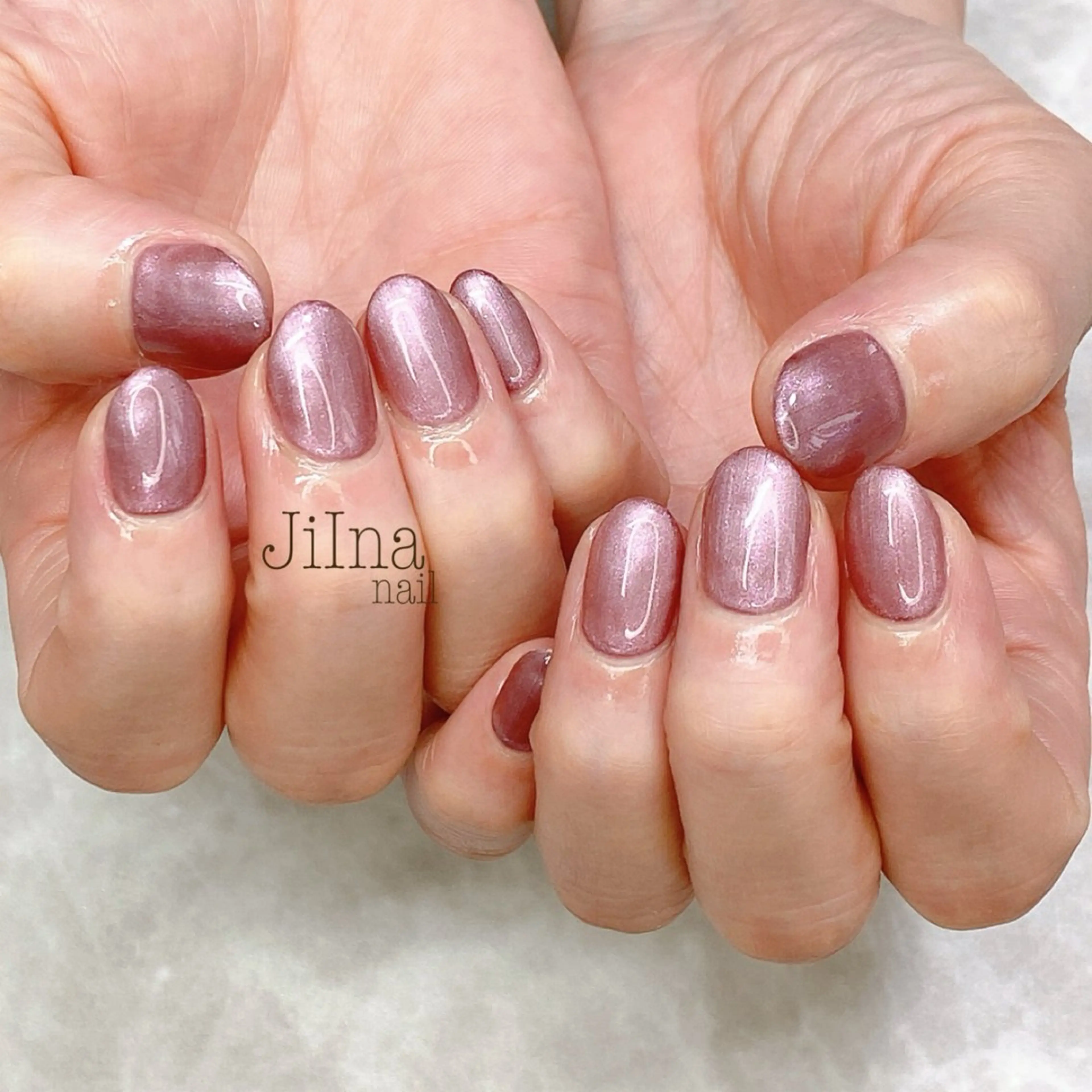 ネイル ワンカラーネイル JiIna nailのネイルデザイン