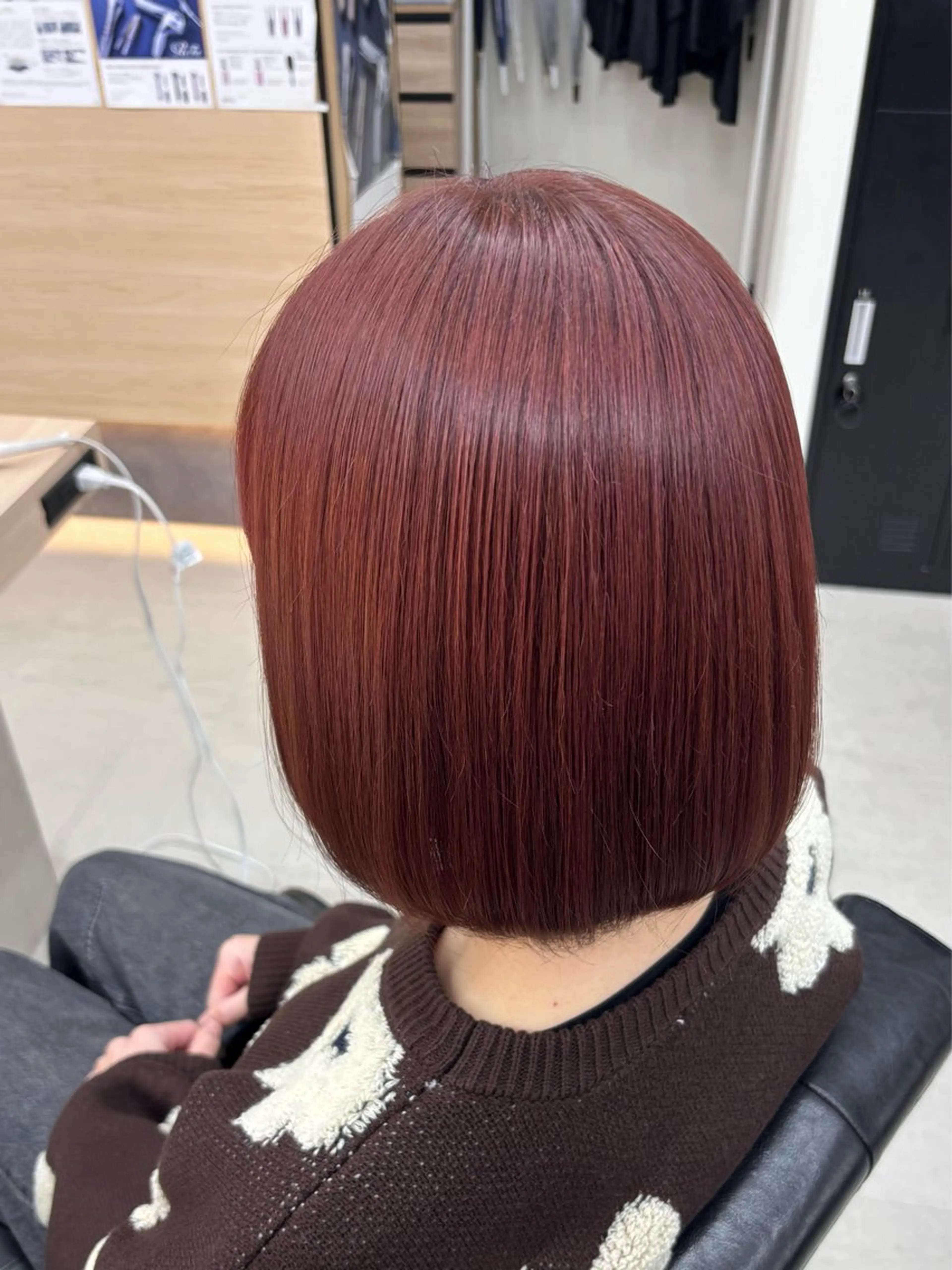 カラー ブラウンカラー ピンクカラー 【ALEAP】 chisatoのヘアスタイル