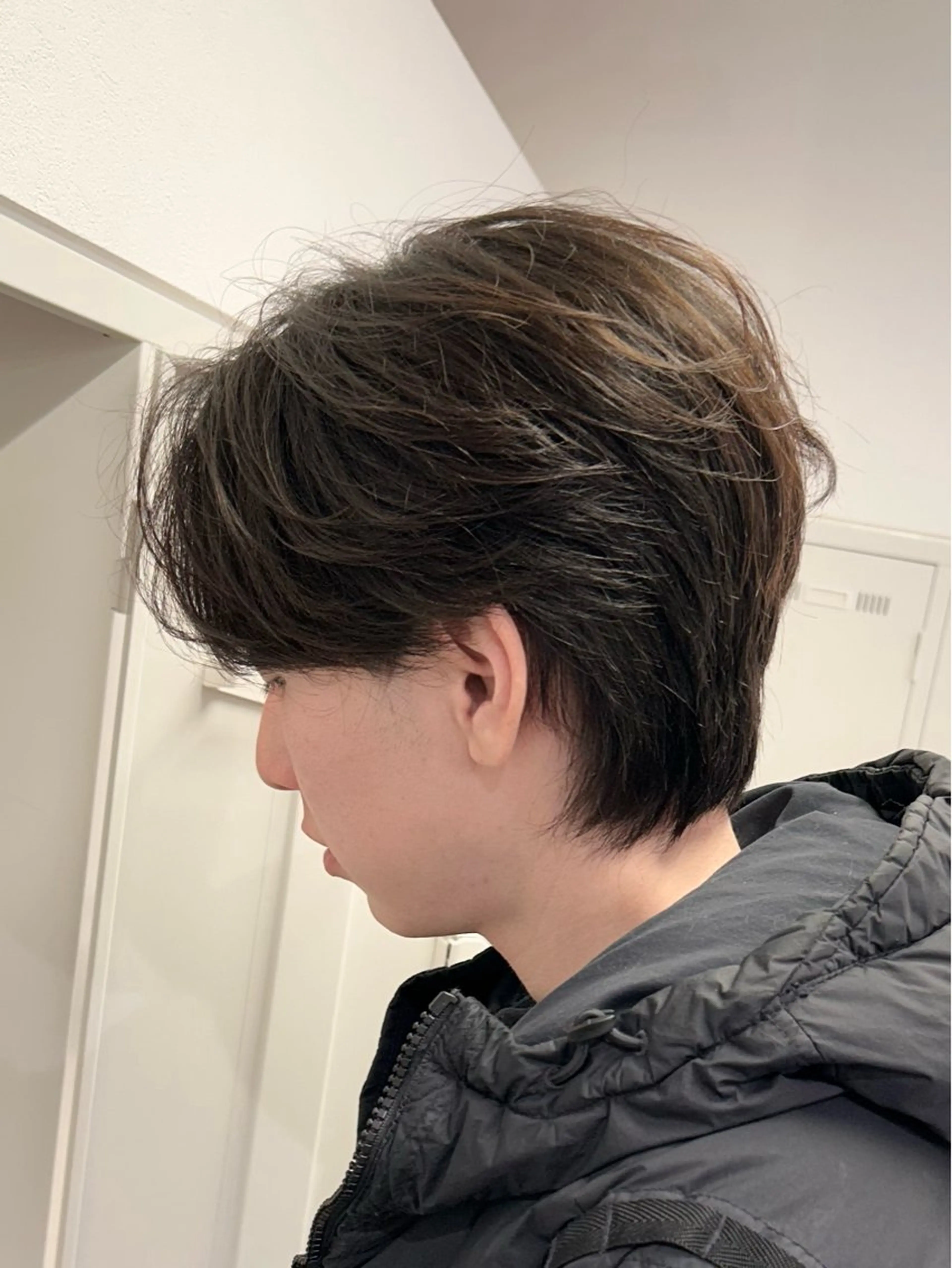 ミディアム パーマ メンズ カット パーマ ♠️メンズ特化／ 社 由樹♠️のヘアスタイル