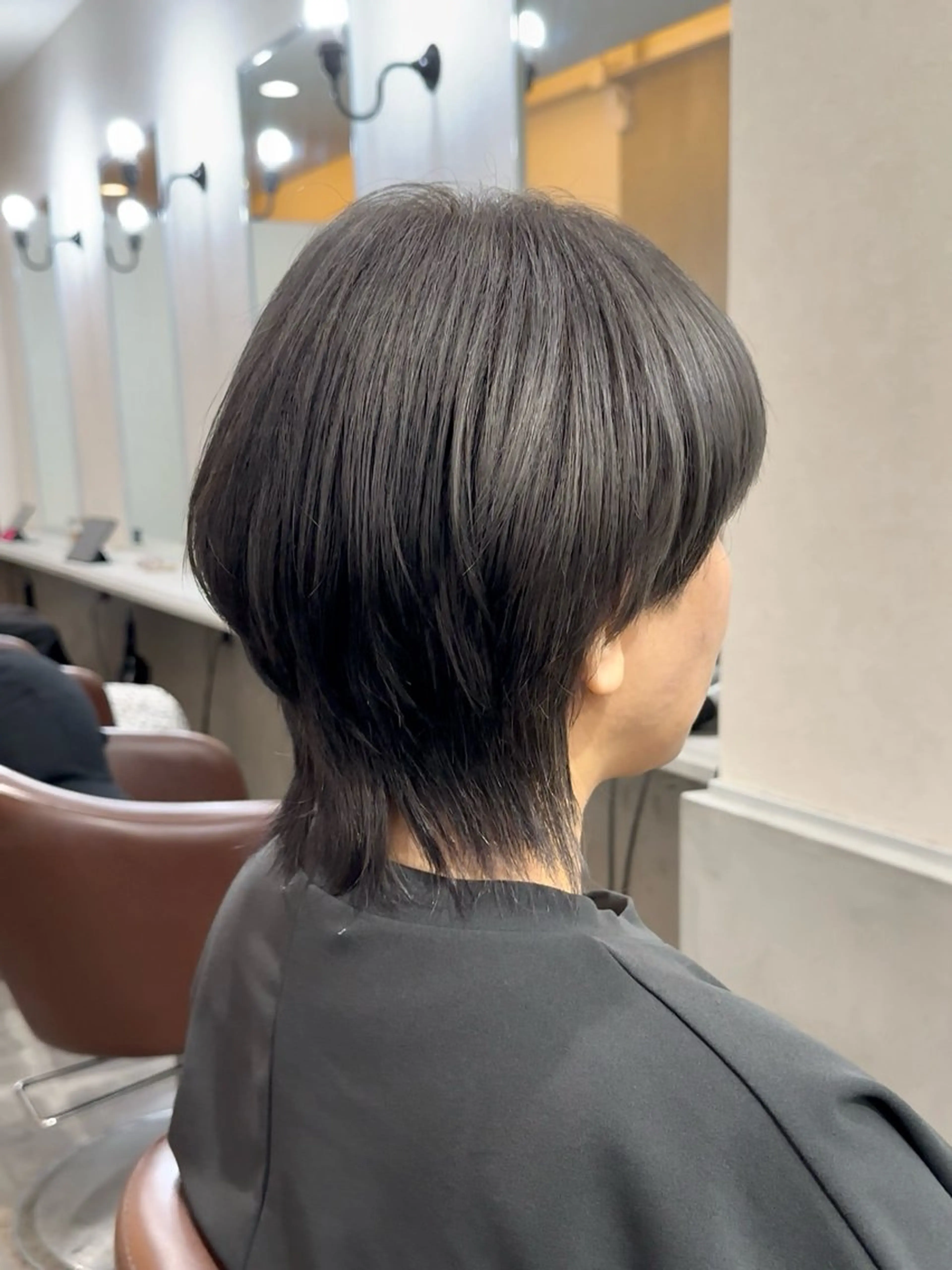 ショート カット ヘアカラー トリートメント _WHITE 喜多村天斗のヘアスタイル
