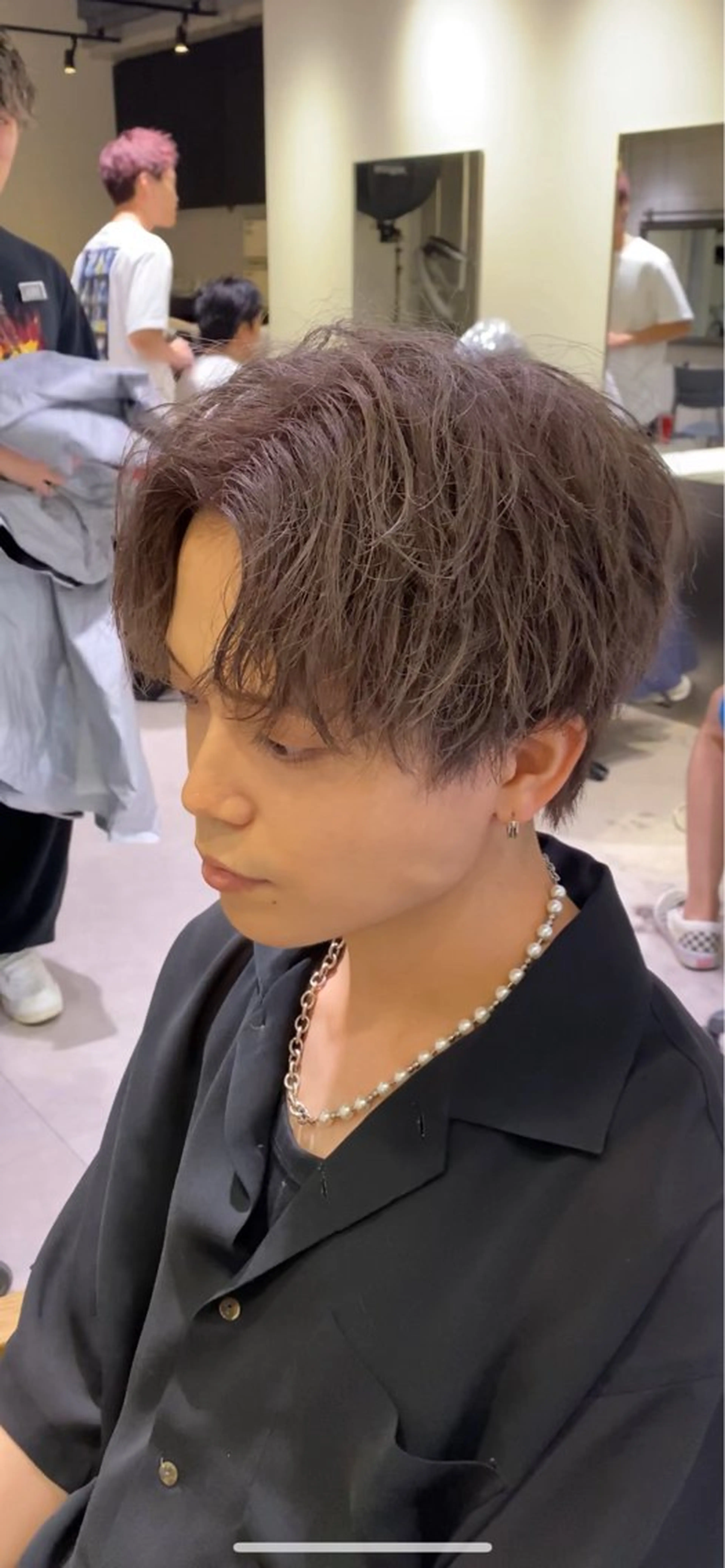【学生限定】カット➕パーマ（波巻き、シャドウ、ツイスト）の写真