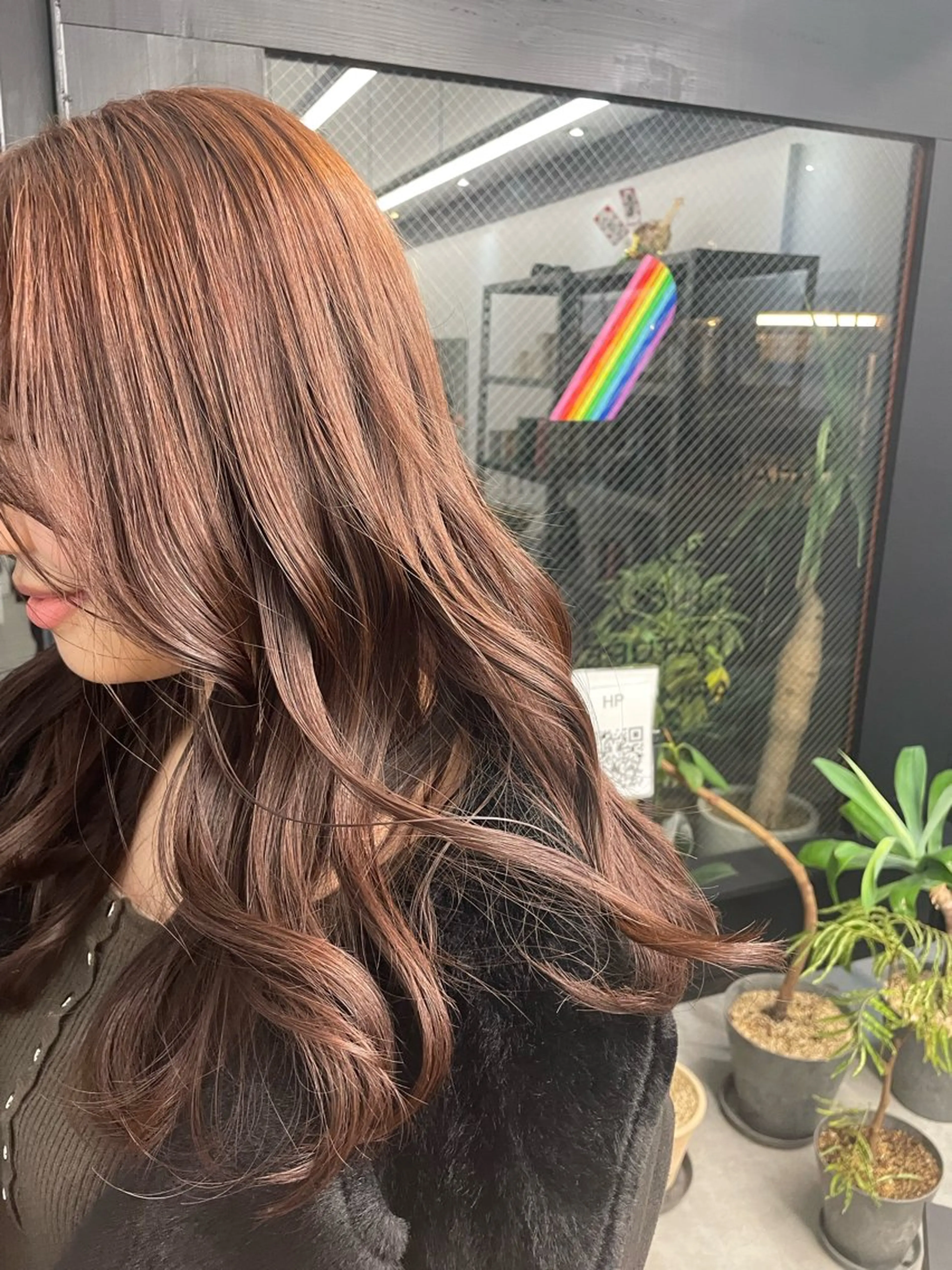 ロング ヘアカラー カット モデル募集/ホノカのヘアスタイル