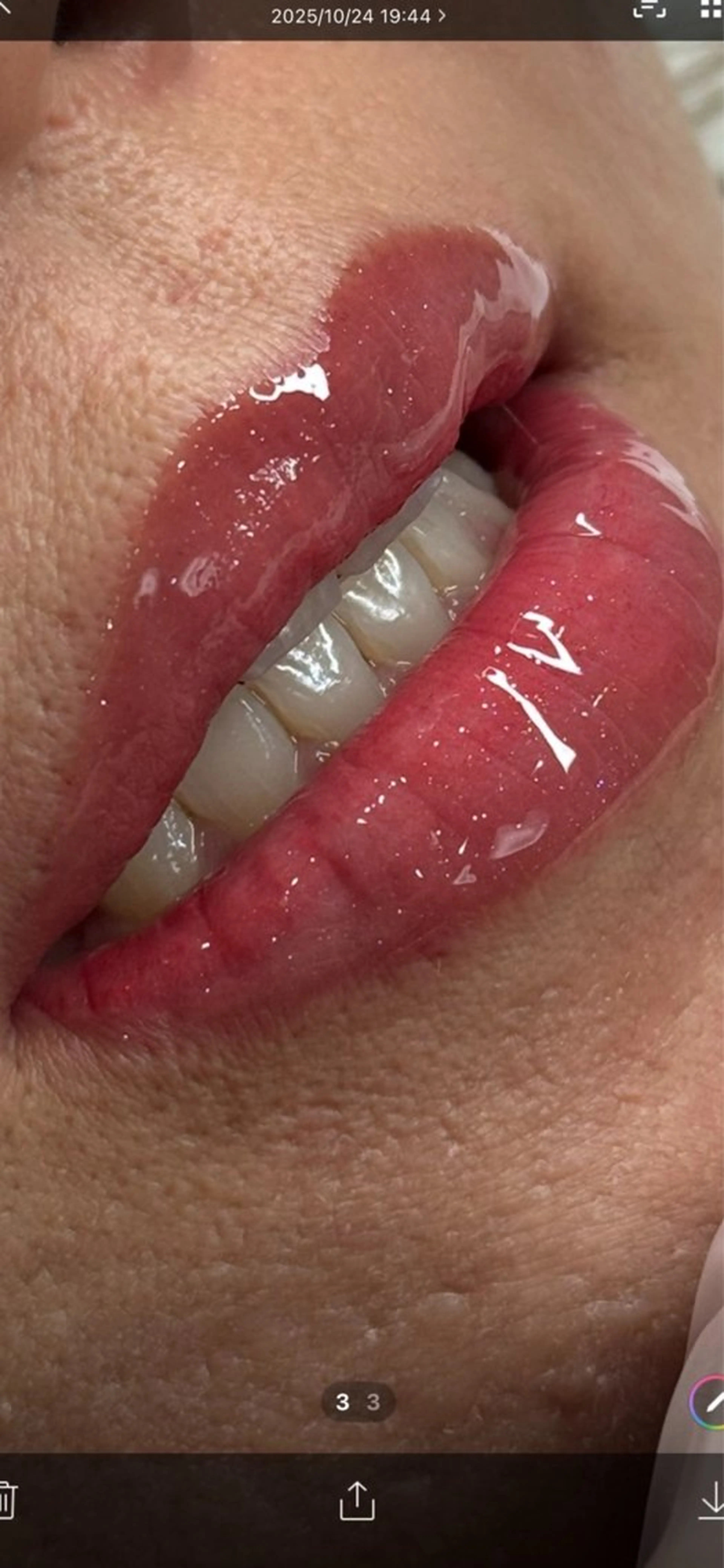 インクレアリップモデル💋(リップアート)💄の写真