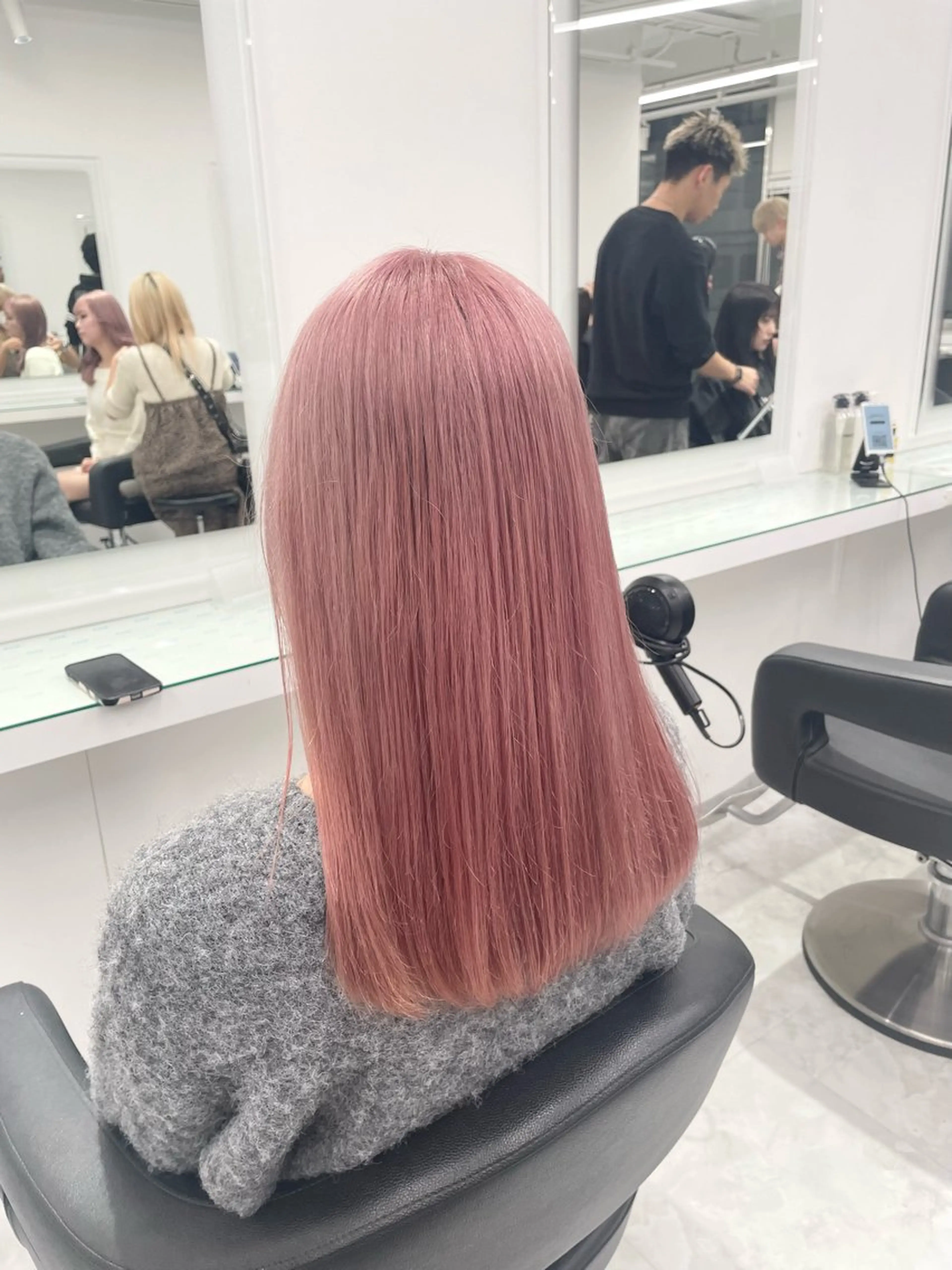 ロング カラー ヘアカラー ブリーチ無し透明感 🕊AZUSAのヘアスタイル