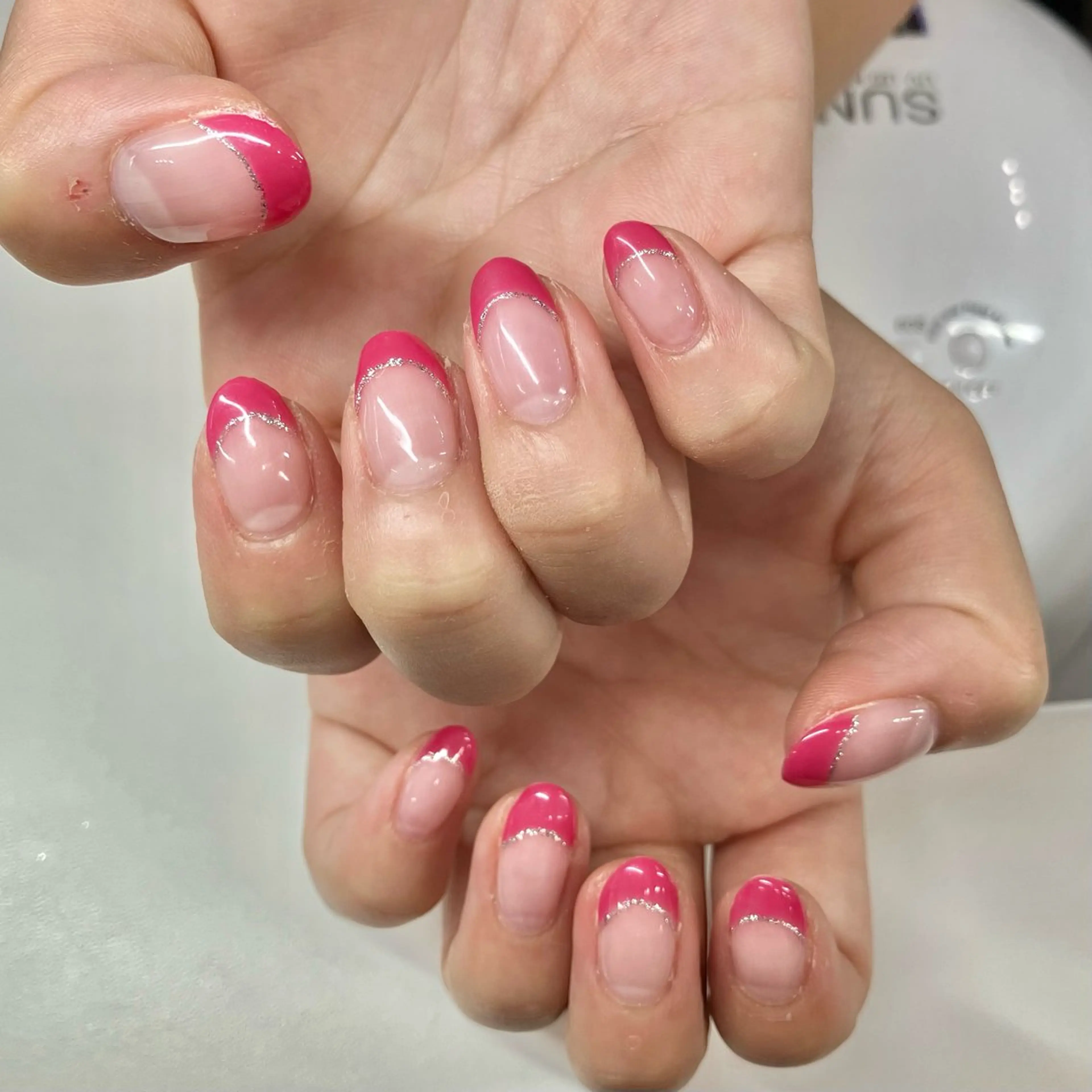 ネイル フレンチネイル ネイル＆まつ毛サロンCrea所属・Crea MORIBEのネイルデザイン