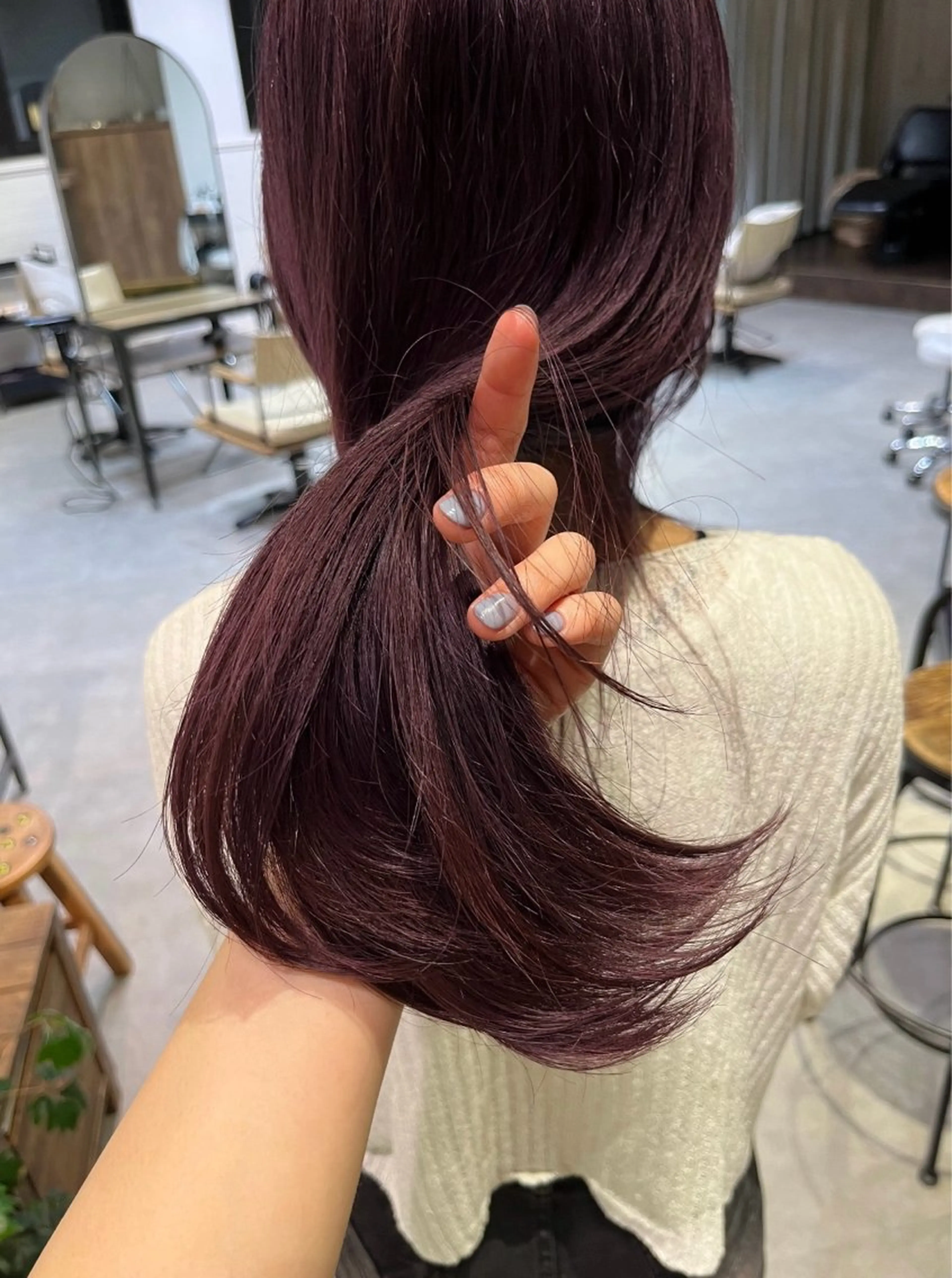 カラー ヘアカラー トリートメント 🍒暖色カラー🍒 ueno aiのヘアスタイル