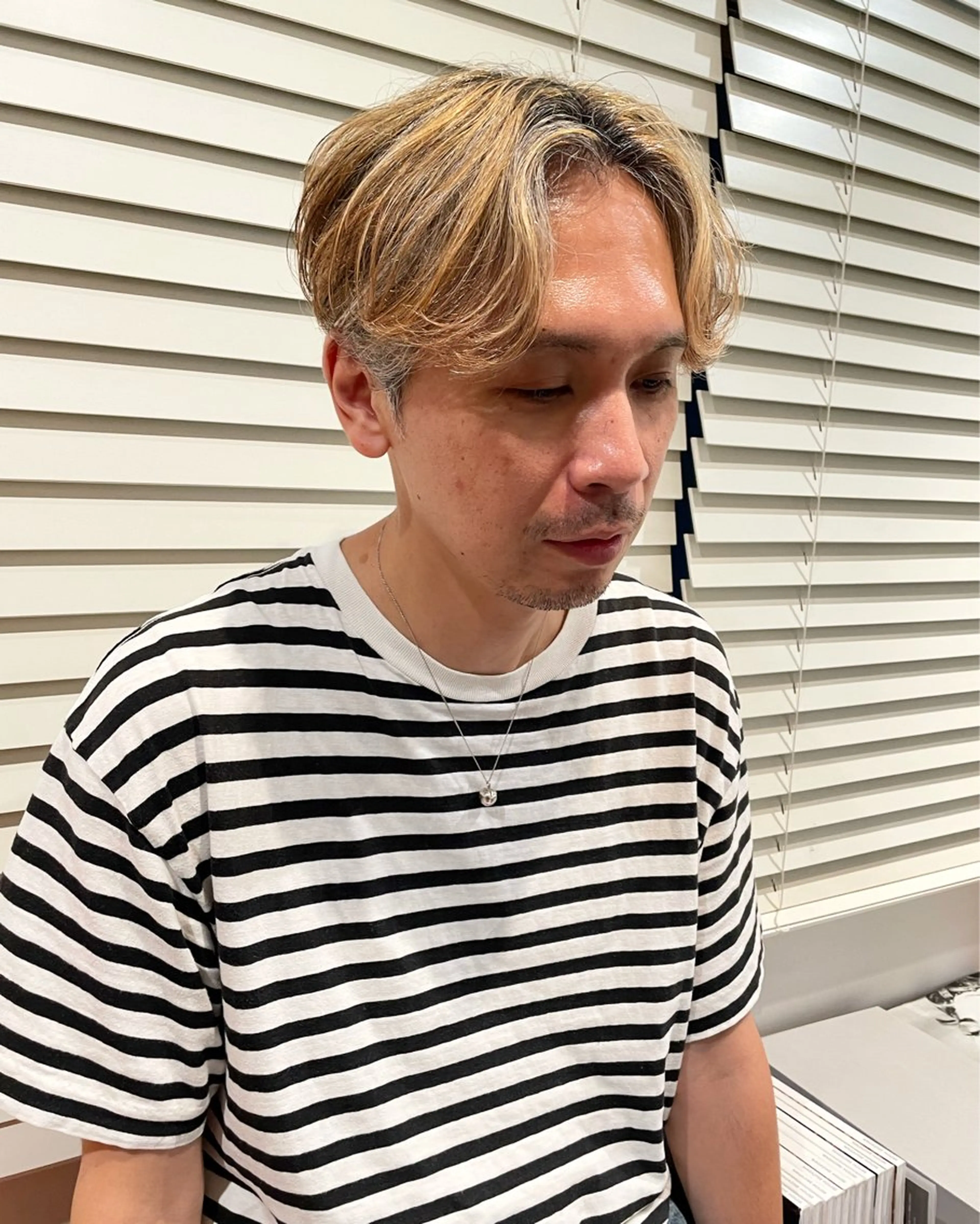 ショート カラー メンズ カット ヘアカラー トリートメント 優 作のヘアスタイル