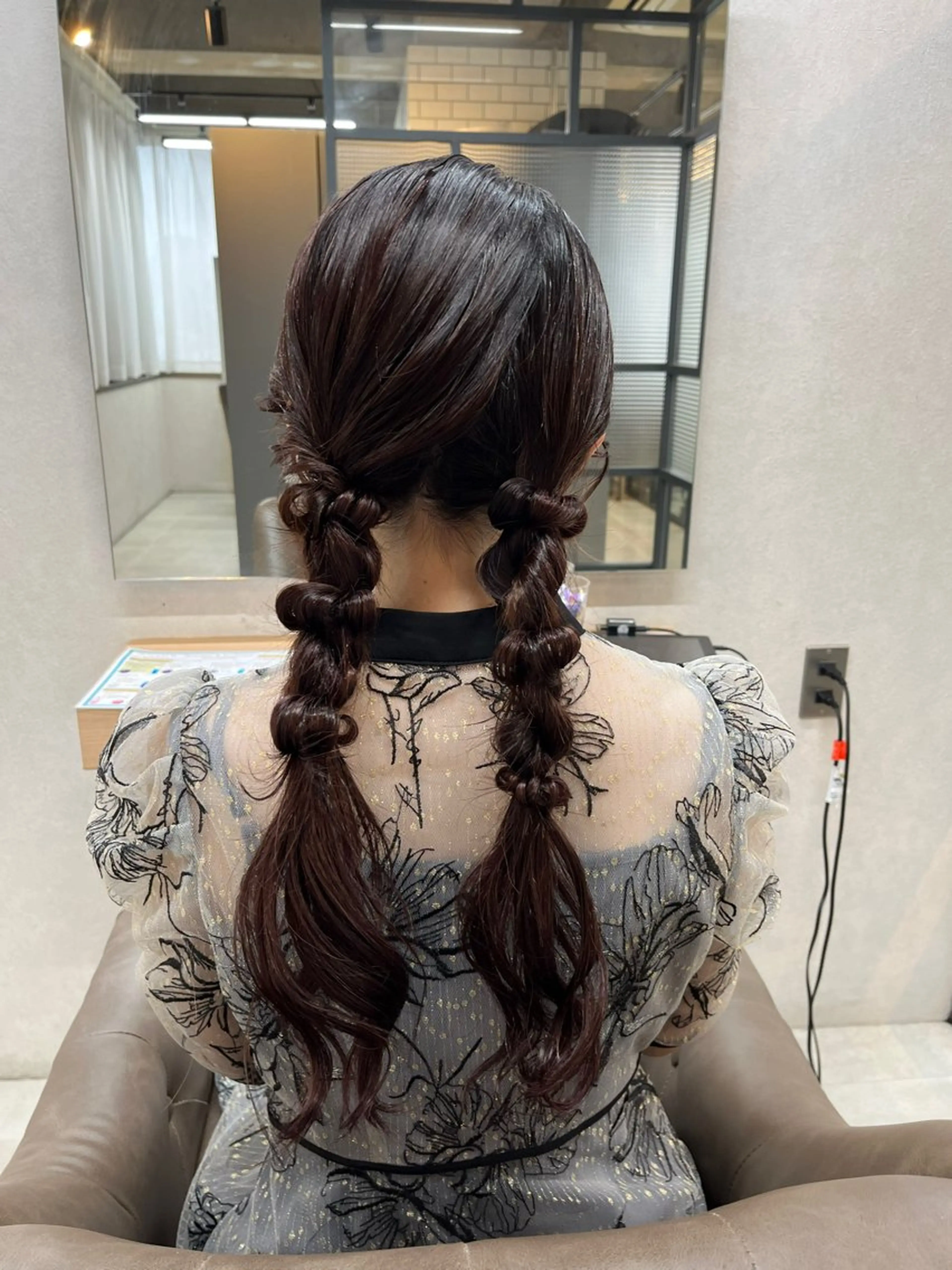 ロング ヘアセット 🌟天王寺ヘアセット 🥑アレンジ師🌟のヘアスタイル