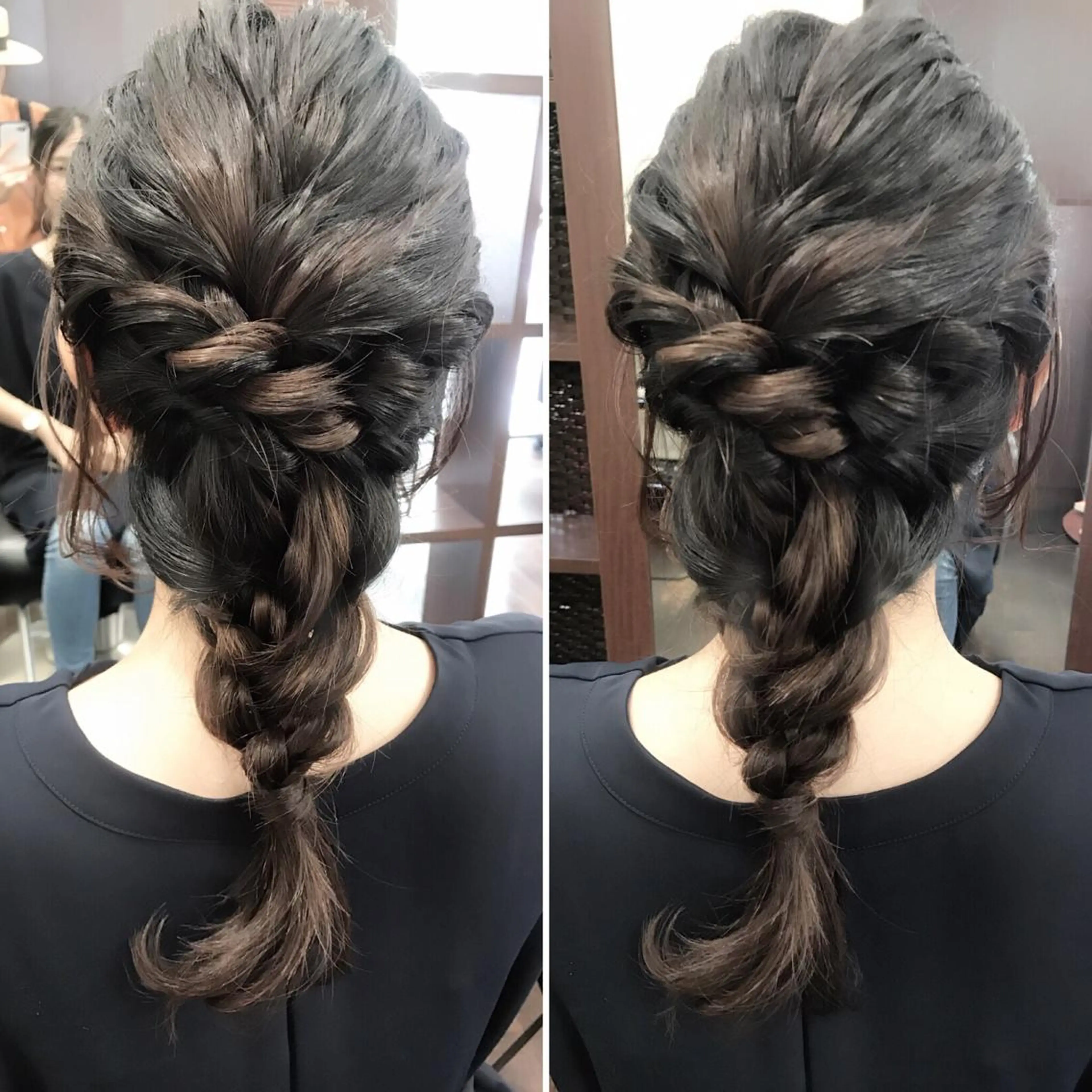ロング ヘアアレンジ 沢田 瞳のヘアスタイル