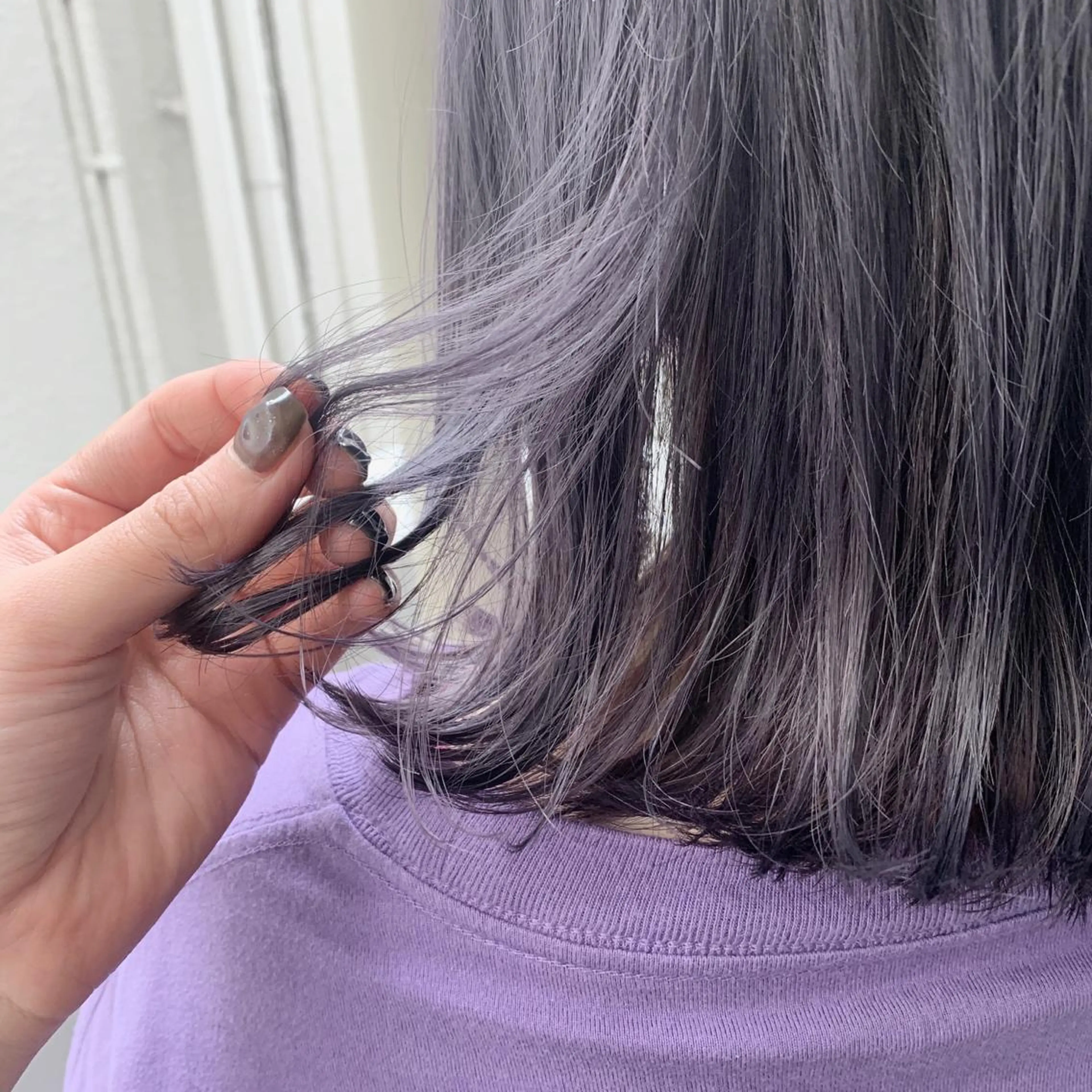 ミディアム カラー 遠藤沙也加 /レイヤーカットのヘアスタイル