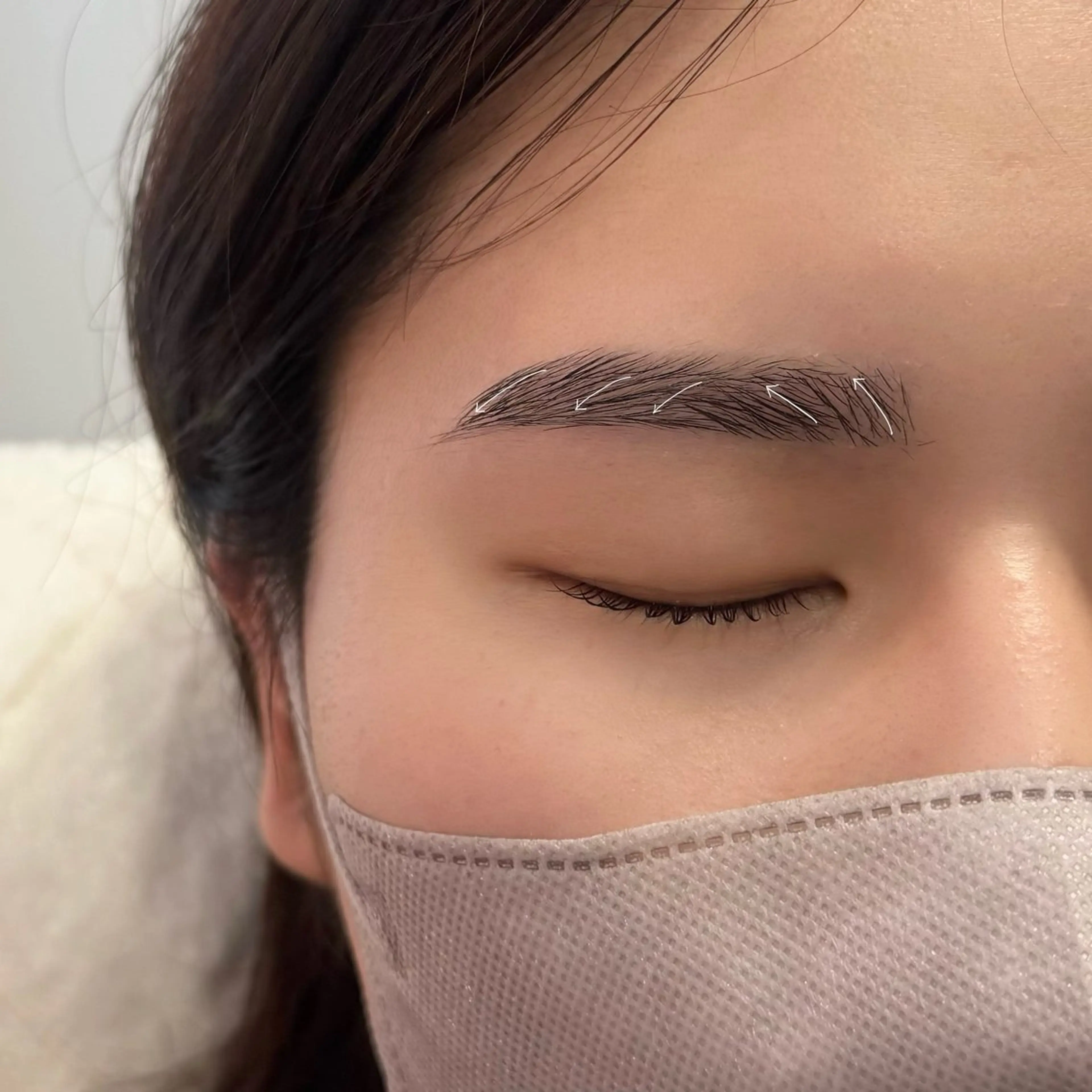 眉毛ワックス脱毛/¥1500 OFF🪄の写真
