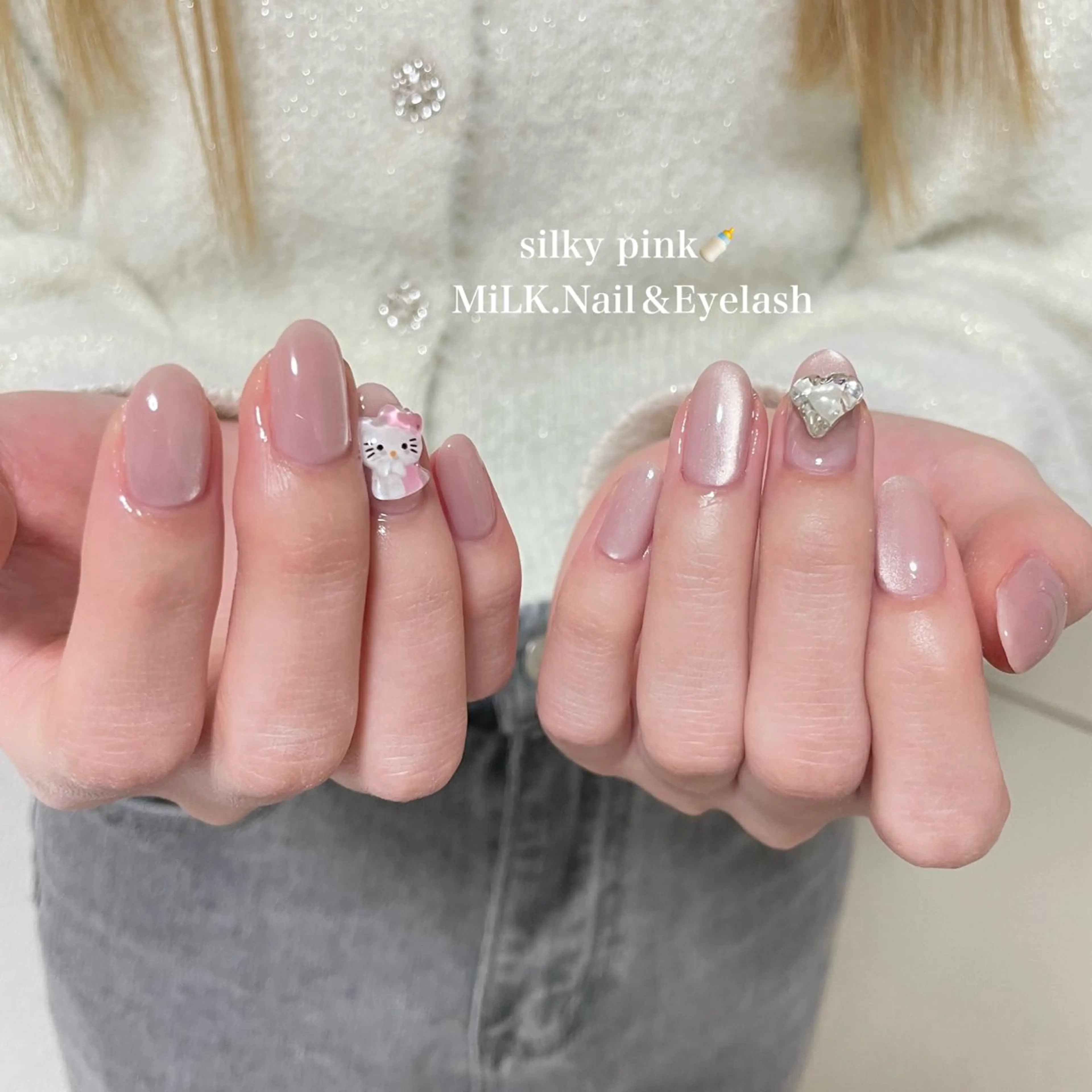ネイル マグネットネイル ハンドネイル MiLK.   Nail&Eyelash所属・MiLK. wakaのマツエク・マツパデザイン