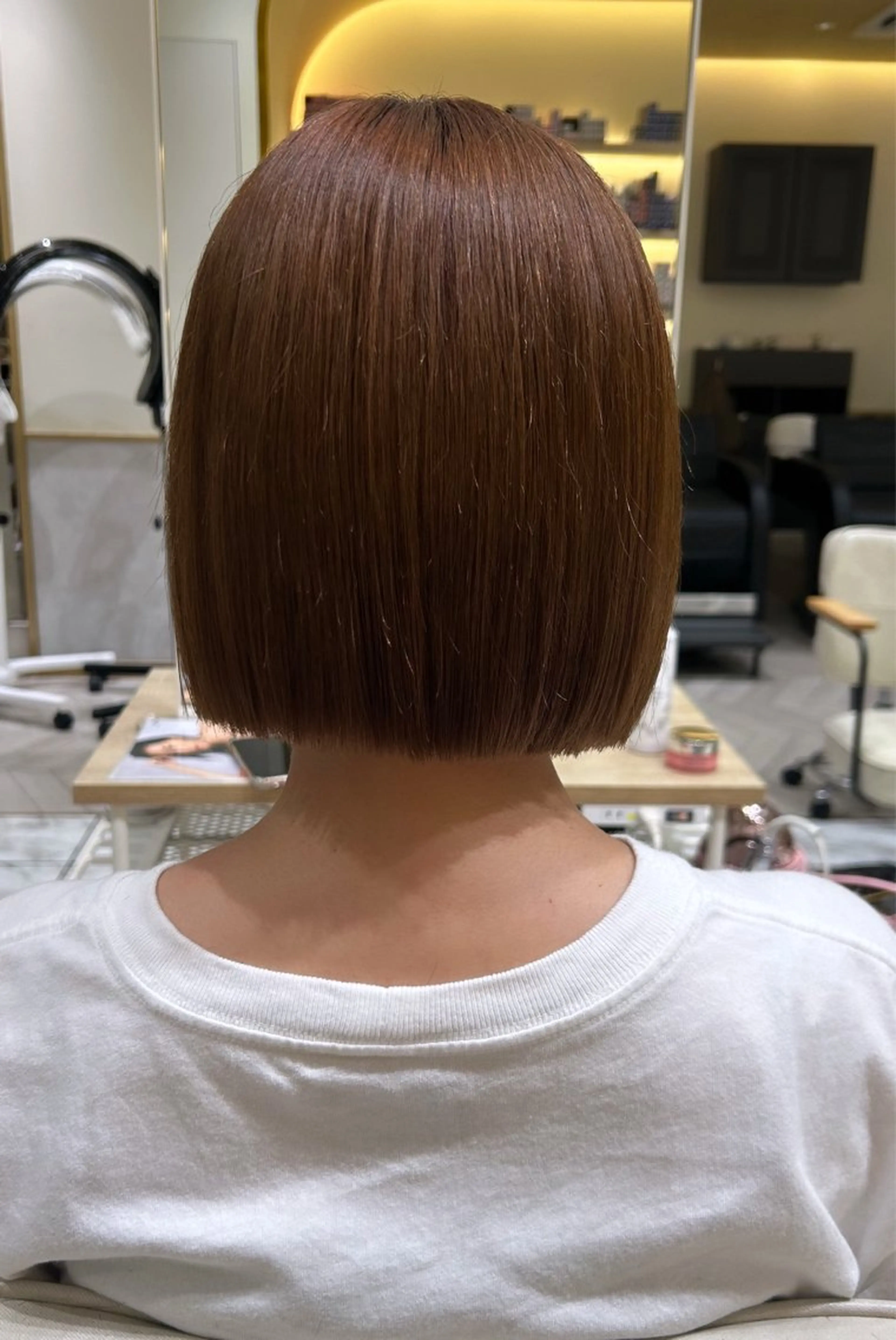 ミディアム カット 🦋sana🦋 🫧透明感カラー🫧のヘアスタイル