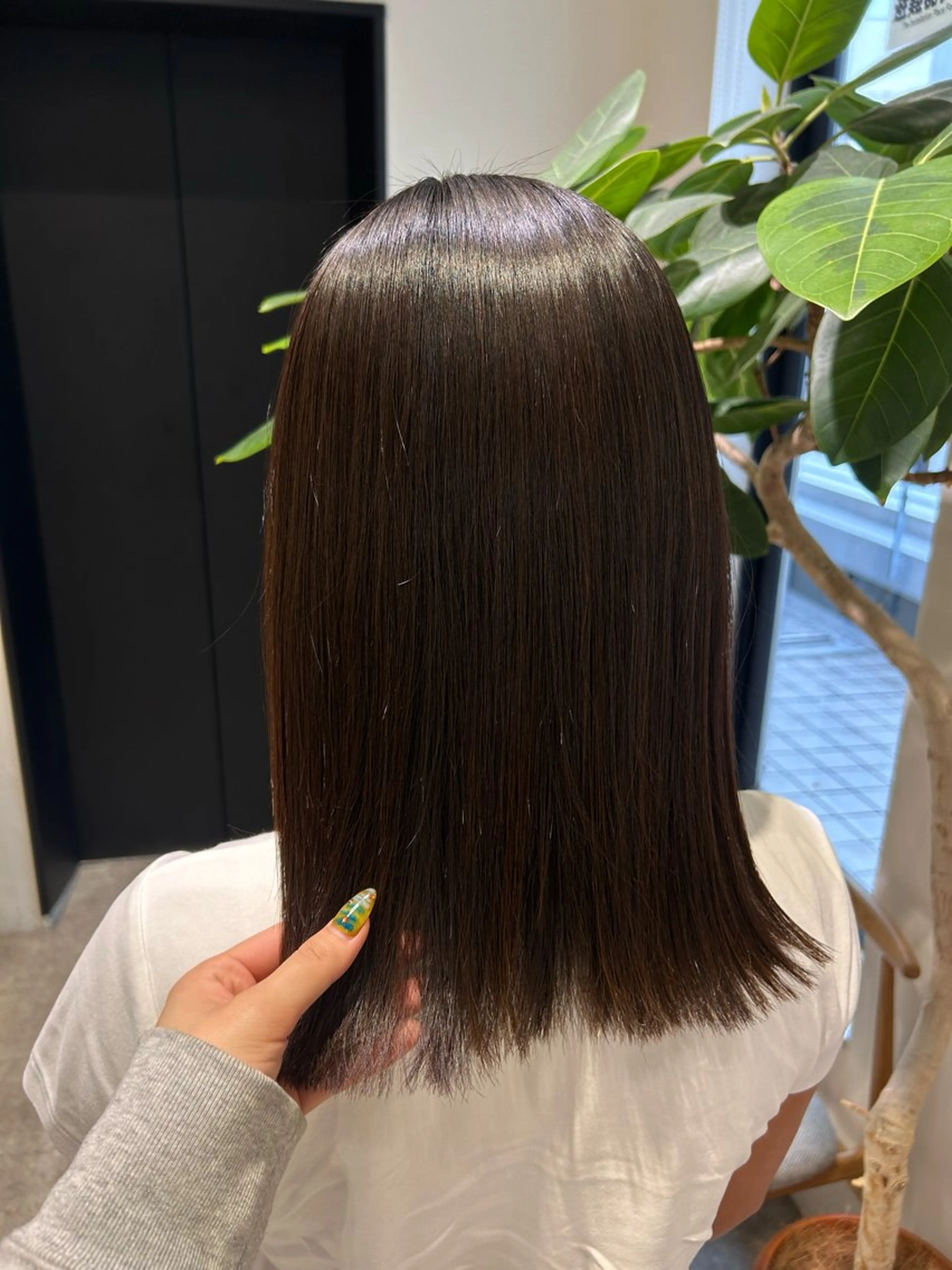 ミディアム wa kaのヘアスタイル