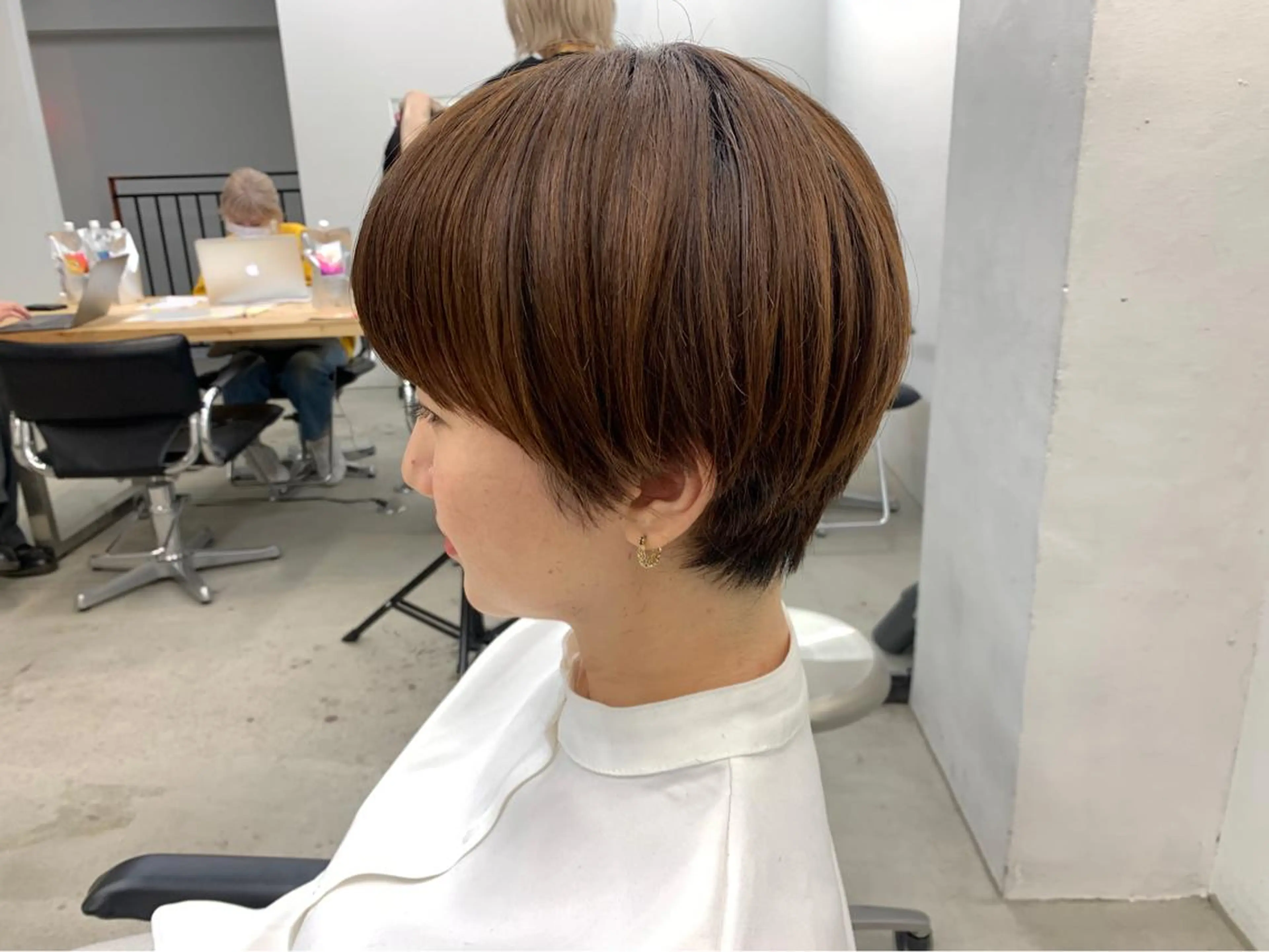 ショート LEBEN所属・leben serikaのヘアスタイル