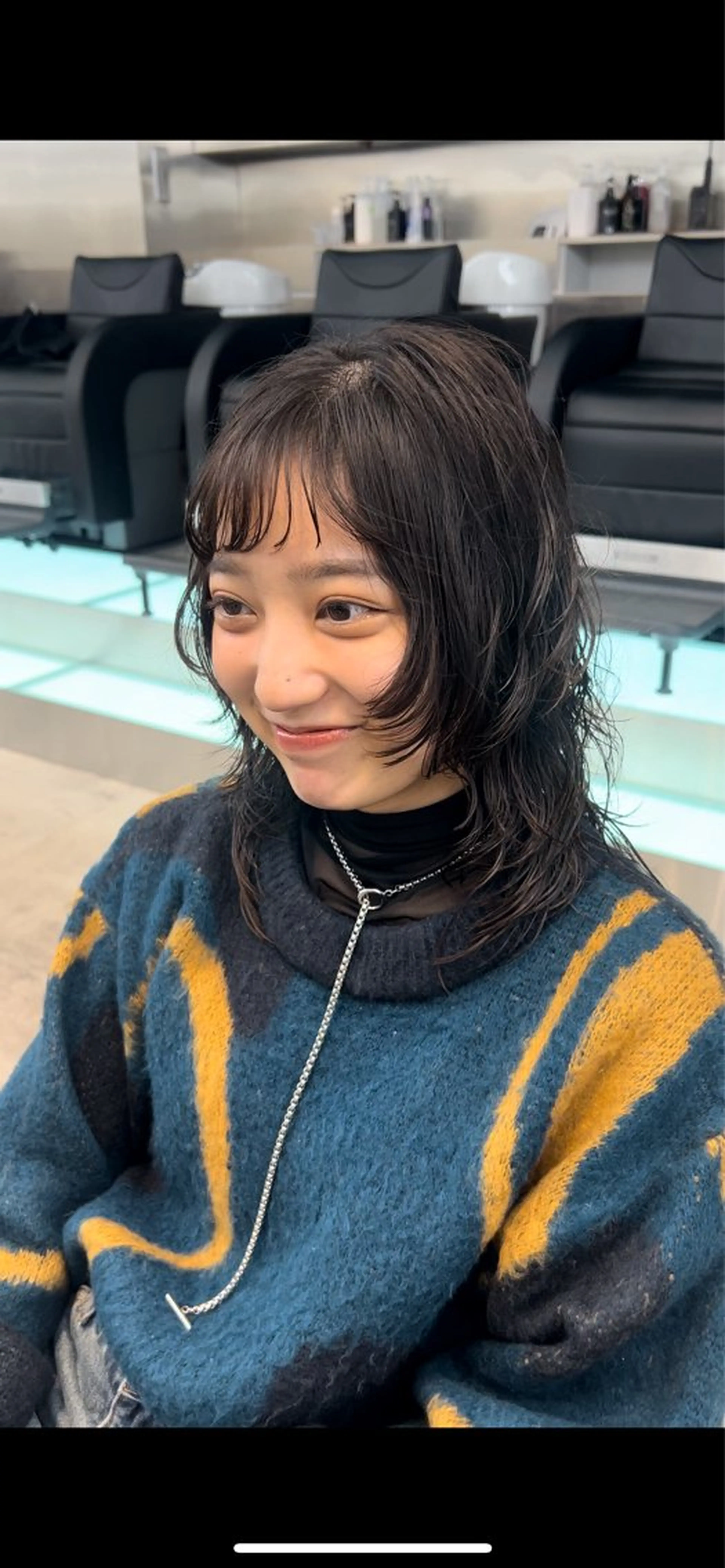 セミロング fifth 安次富　泰雅のヘアスタイル