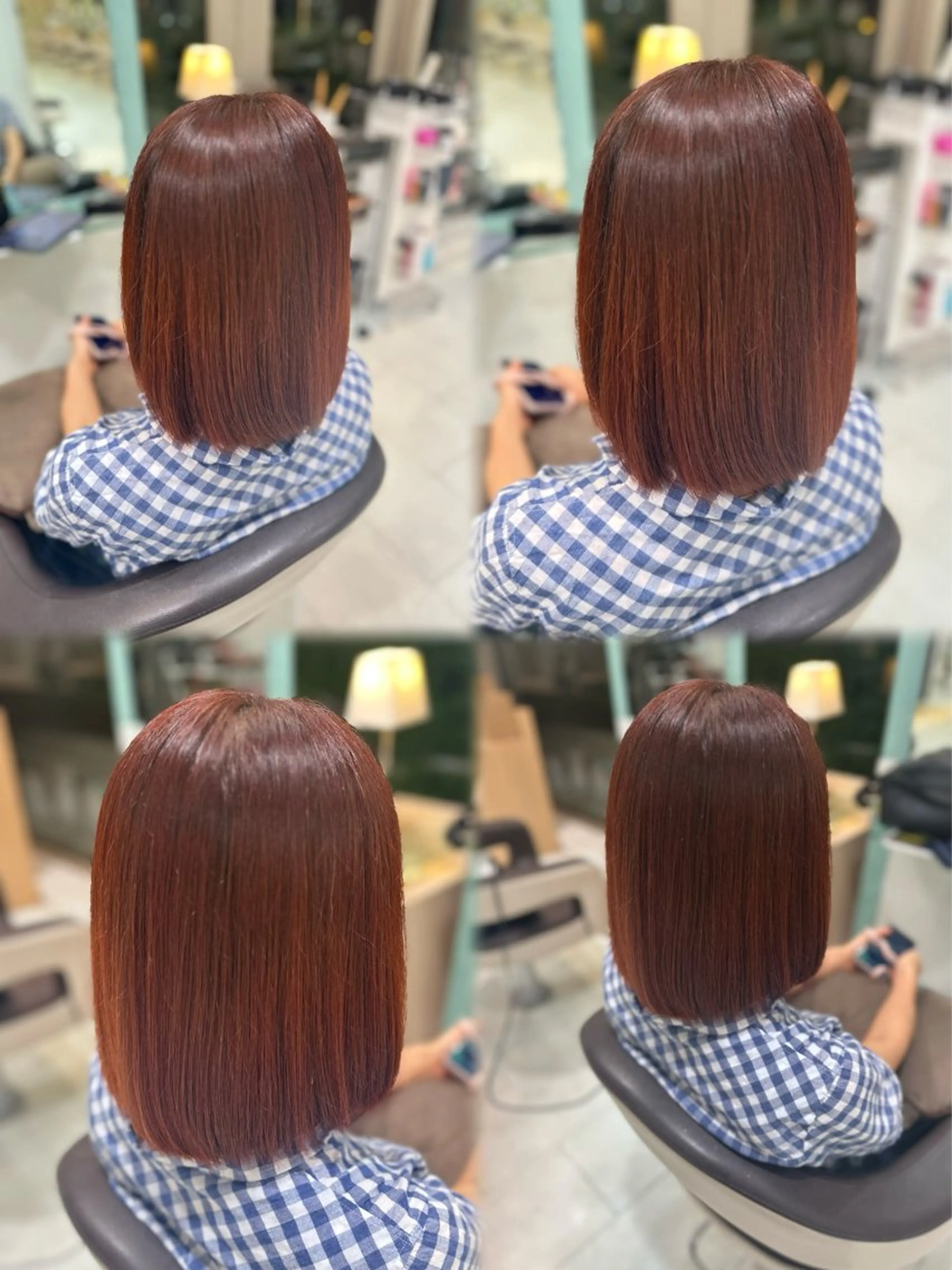 カラー 🦄 岡田 詠 🦄のヘアスタイル