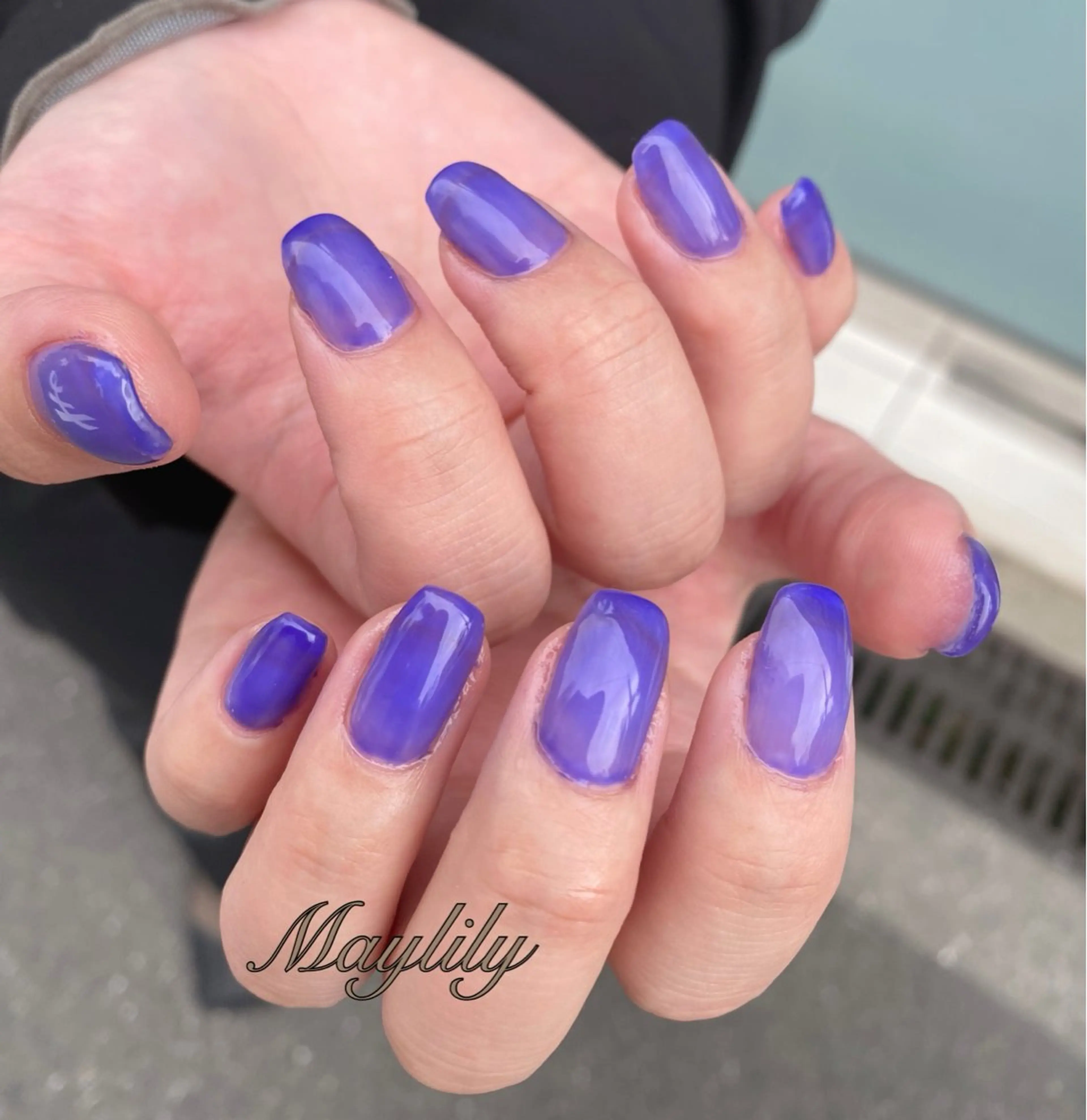 ネイル ワンカラーネイル Nail salon Maylily所属・Nail salon Maylilyのネイルデザイン