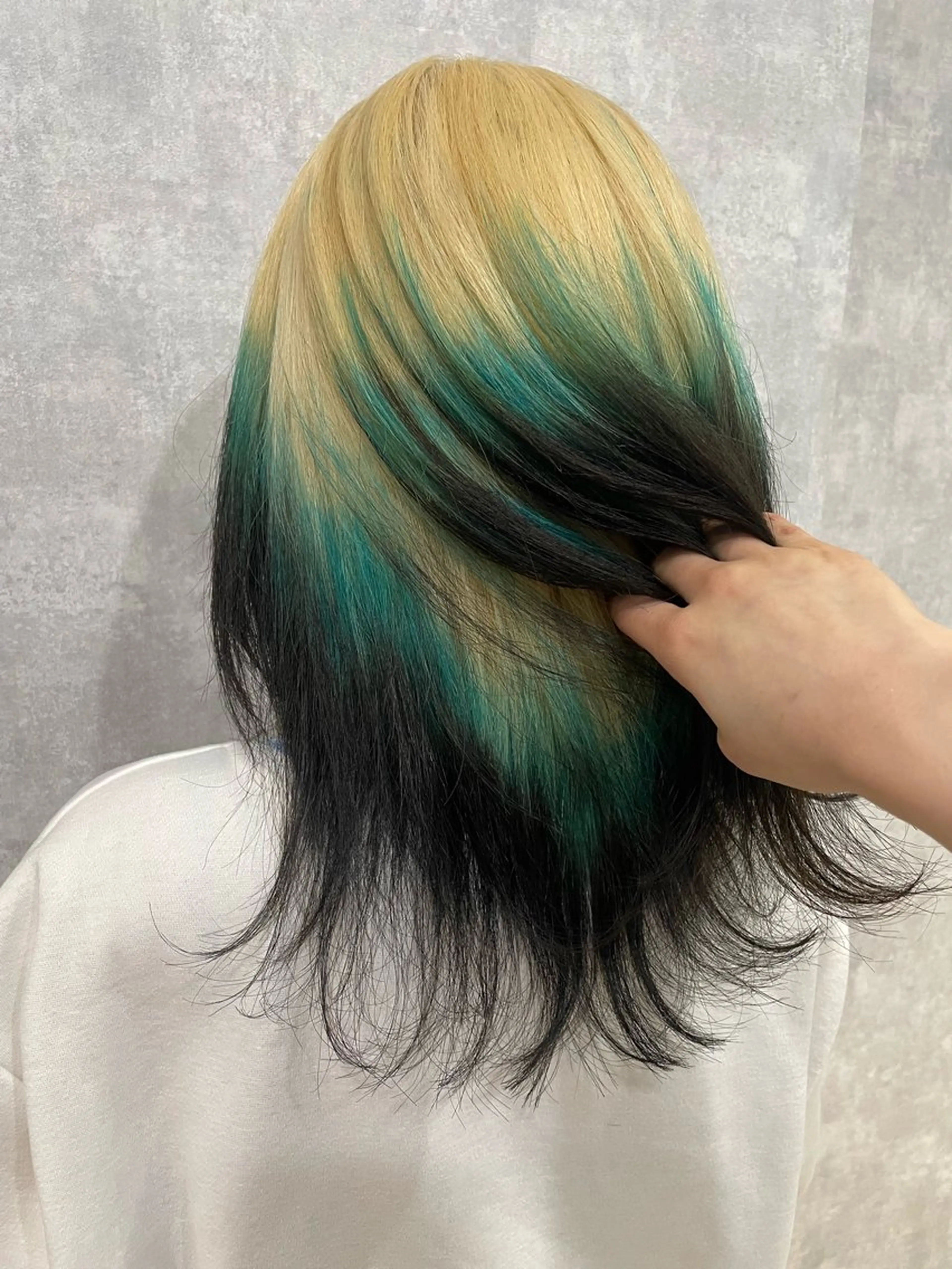 ロング カラー ヘアアレンジ ヘアカラー トリートメント 透明感カラー/推しカ ラー☁️JURAのヘアスタイル