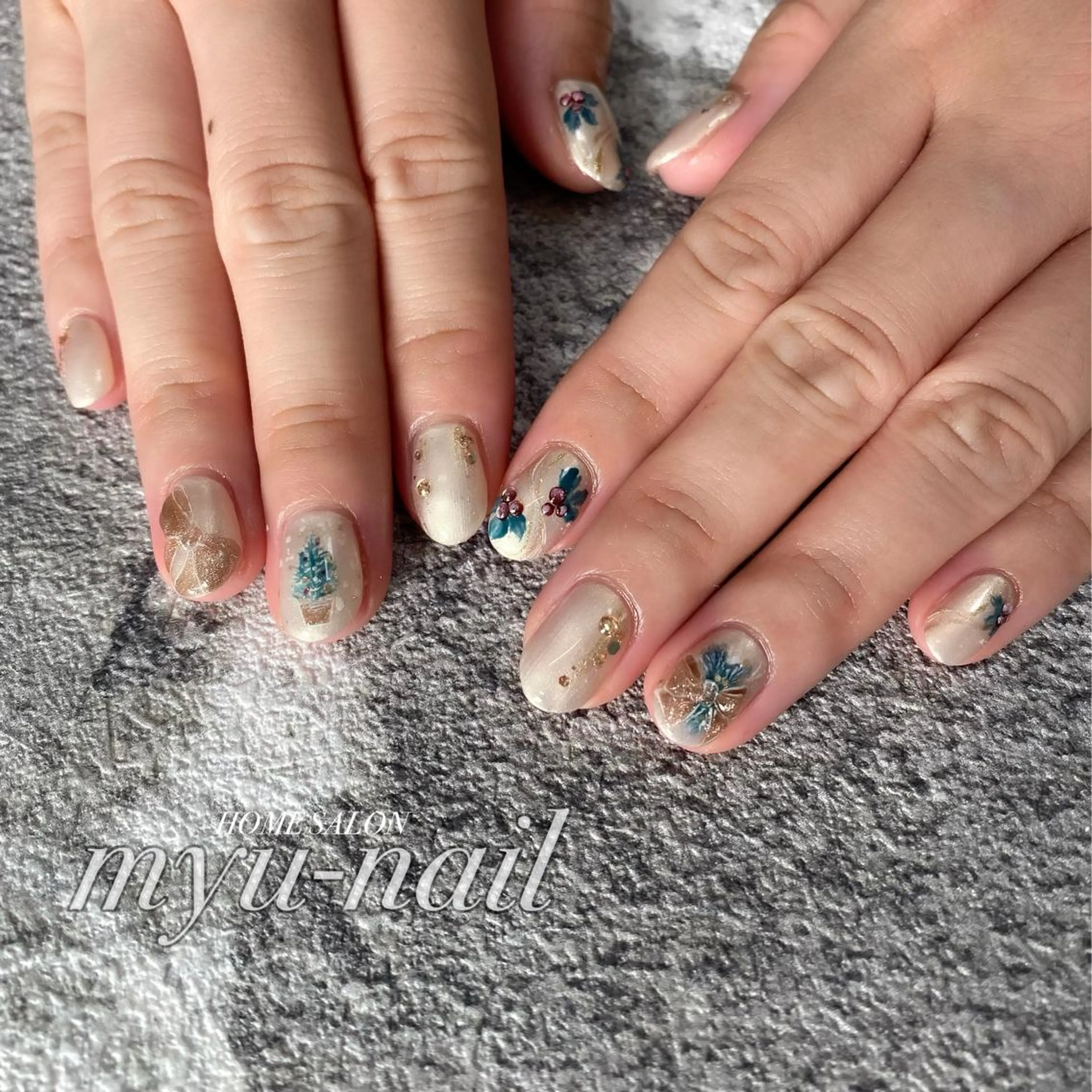 ネイル ホームサロン myu-nailのネイルデザイン
