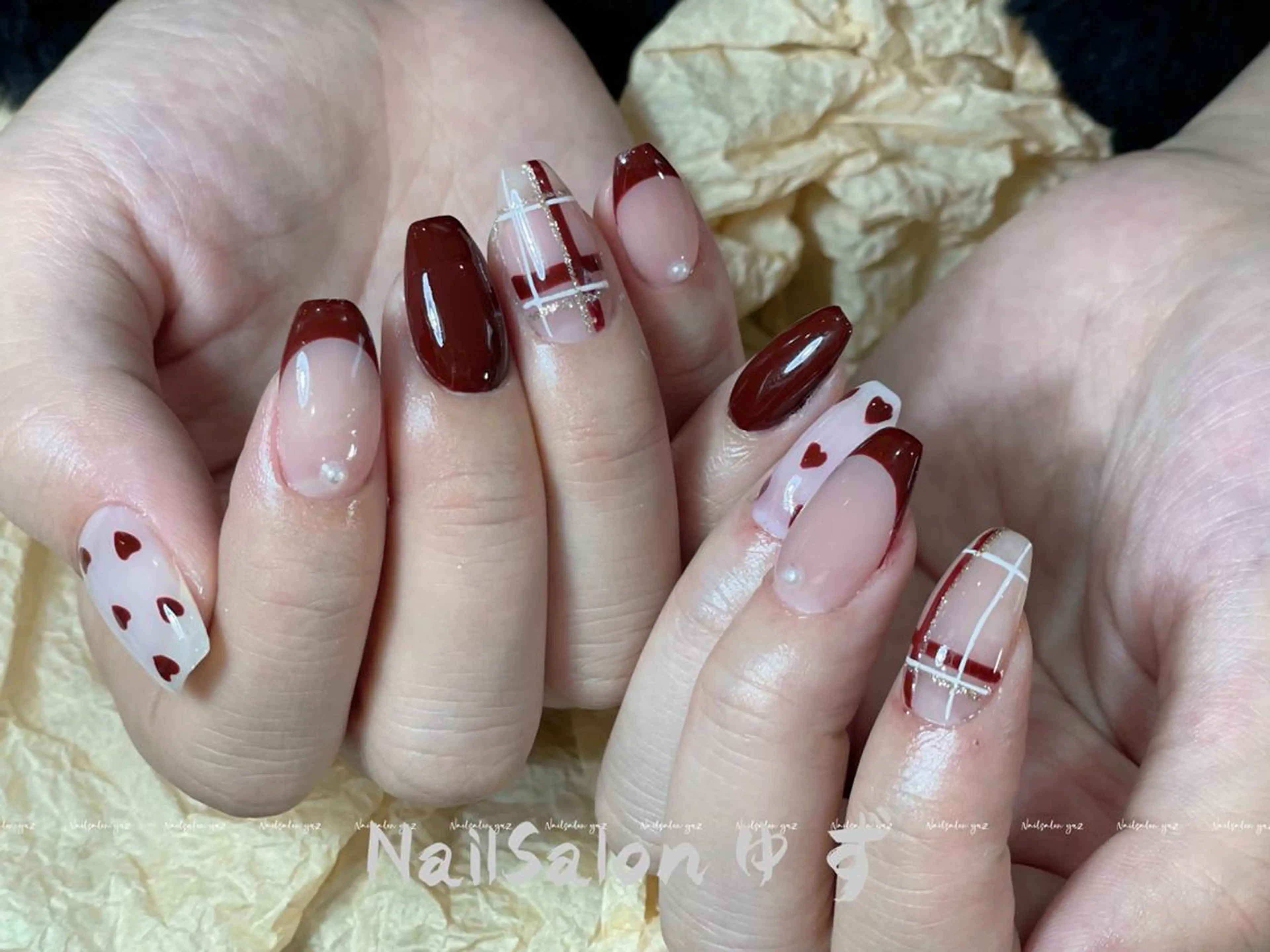 ネイル ハンドネイル MAKI💚💚💚 秋葉原.のネイルデザイン