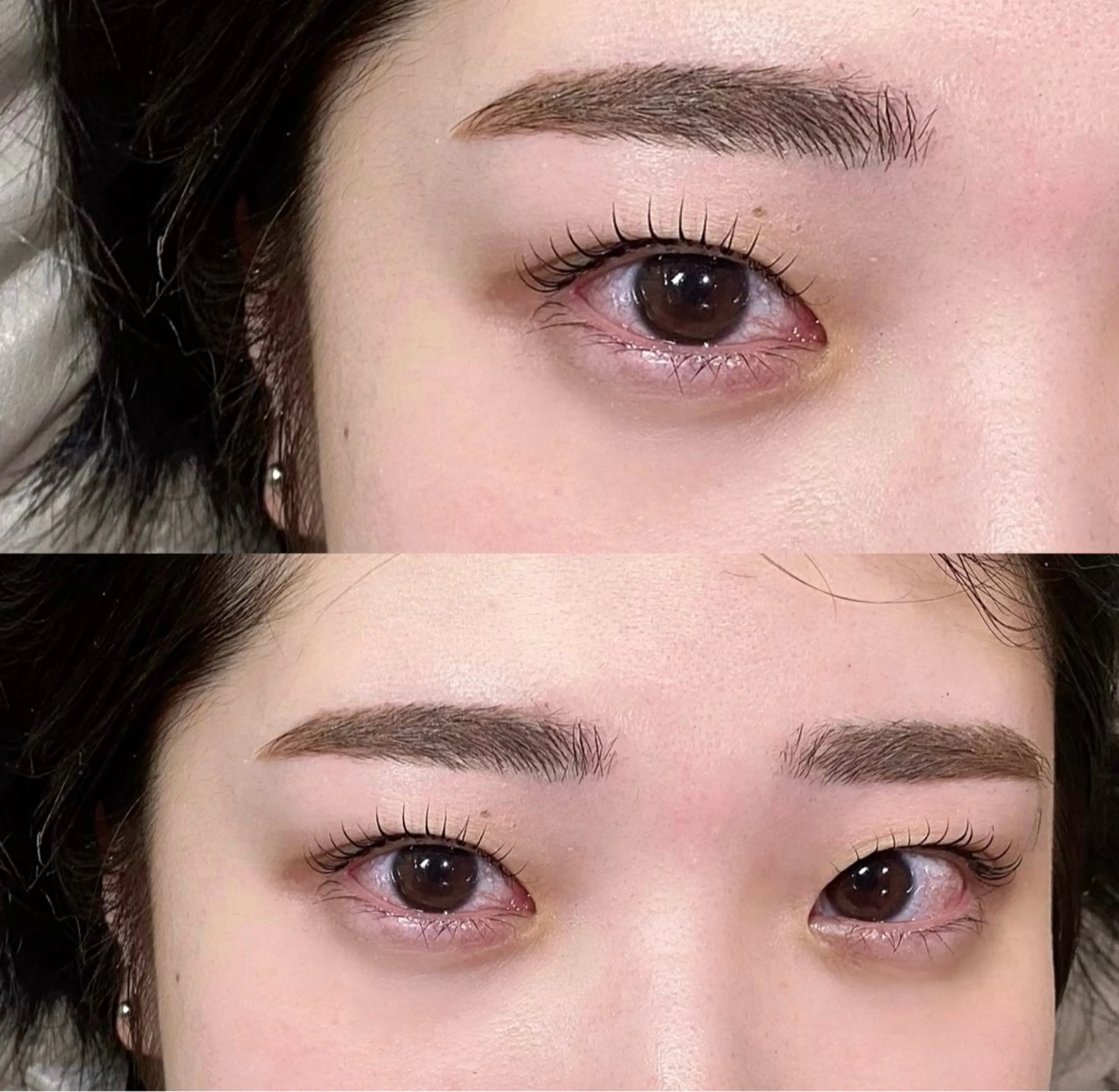 マツエク・マツパ パリジェンヌラッシュリフト 一重×まつ毛パーマ THROW KAORIのマツエク・マツパデザイン