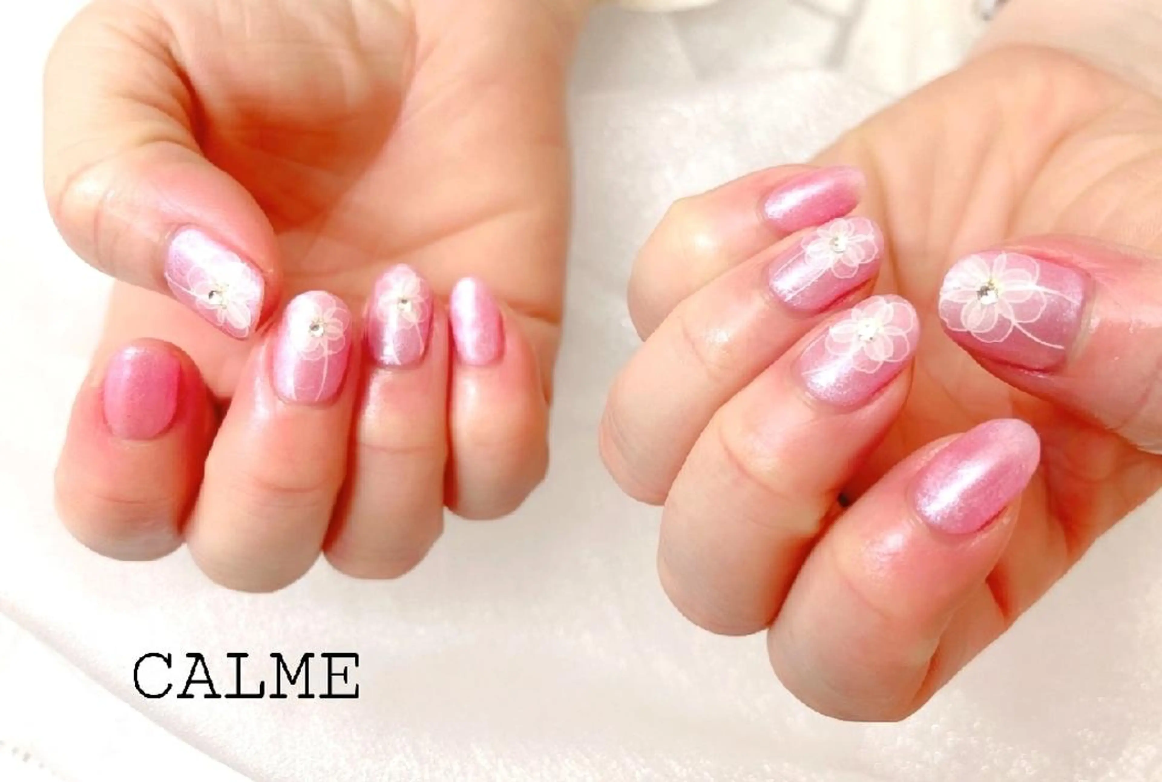 ネイル 持ち込み CALME ♡のネイルデザイン