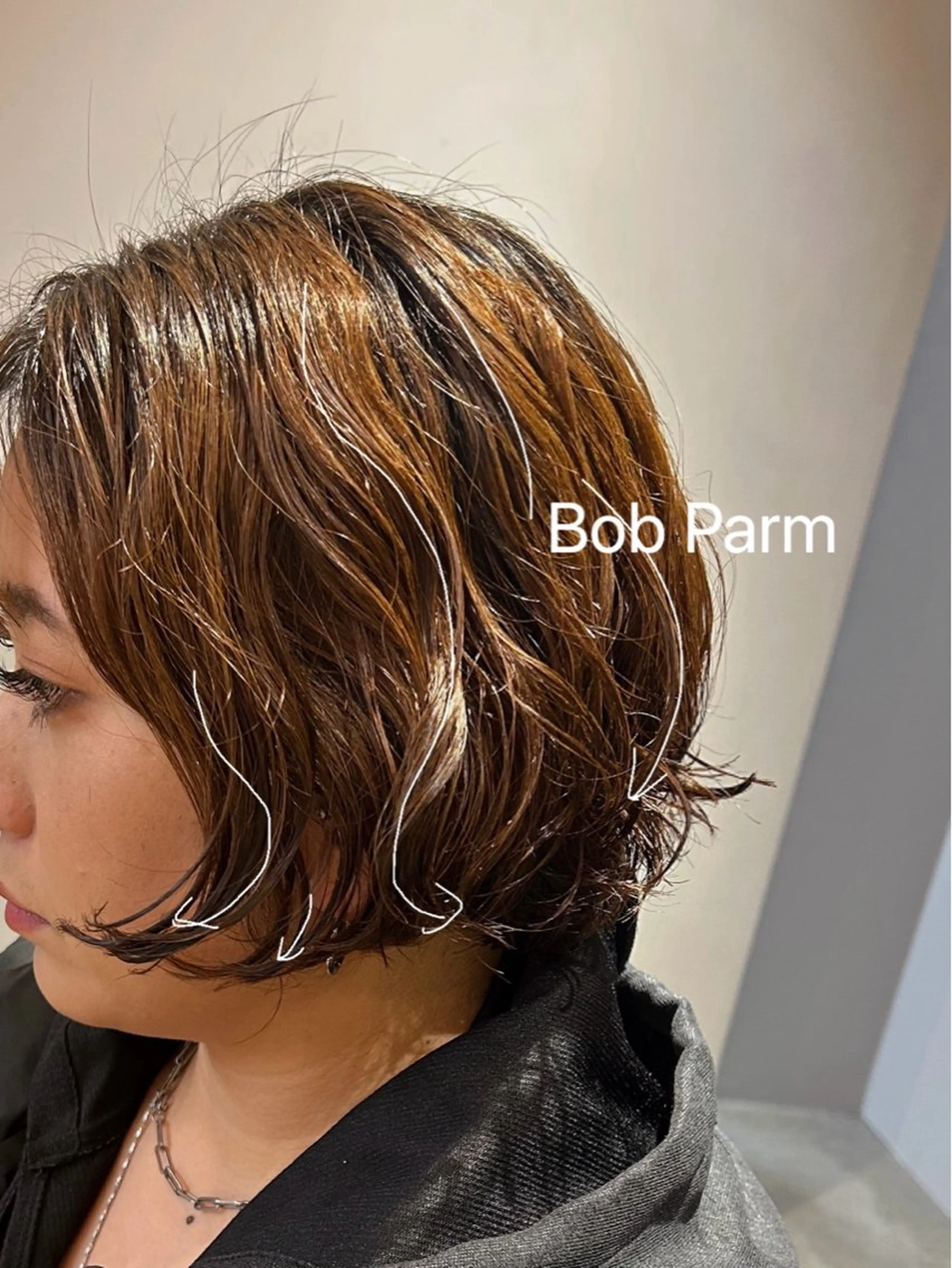 ショート パーマ カット パーマ ROCCOeast Rukaのヘアスタイル