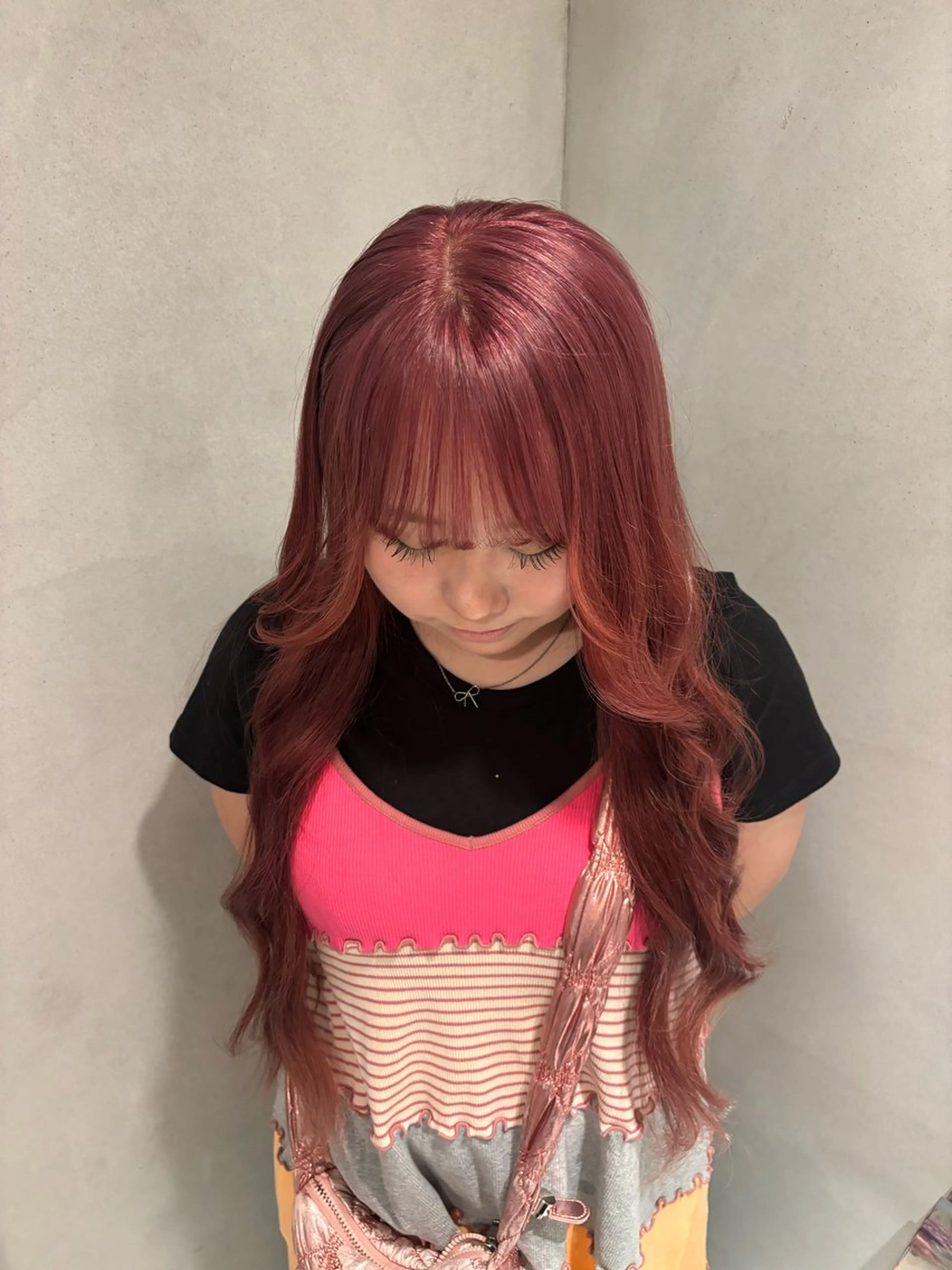 ロング ヘアカラー LINDO TOKYO UMEDA所属・梅田/ハイトーン /カラー特化/りんくのヘアスタイル