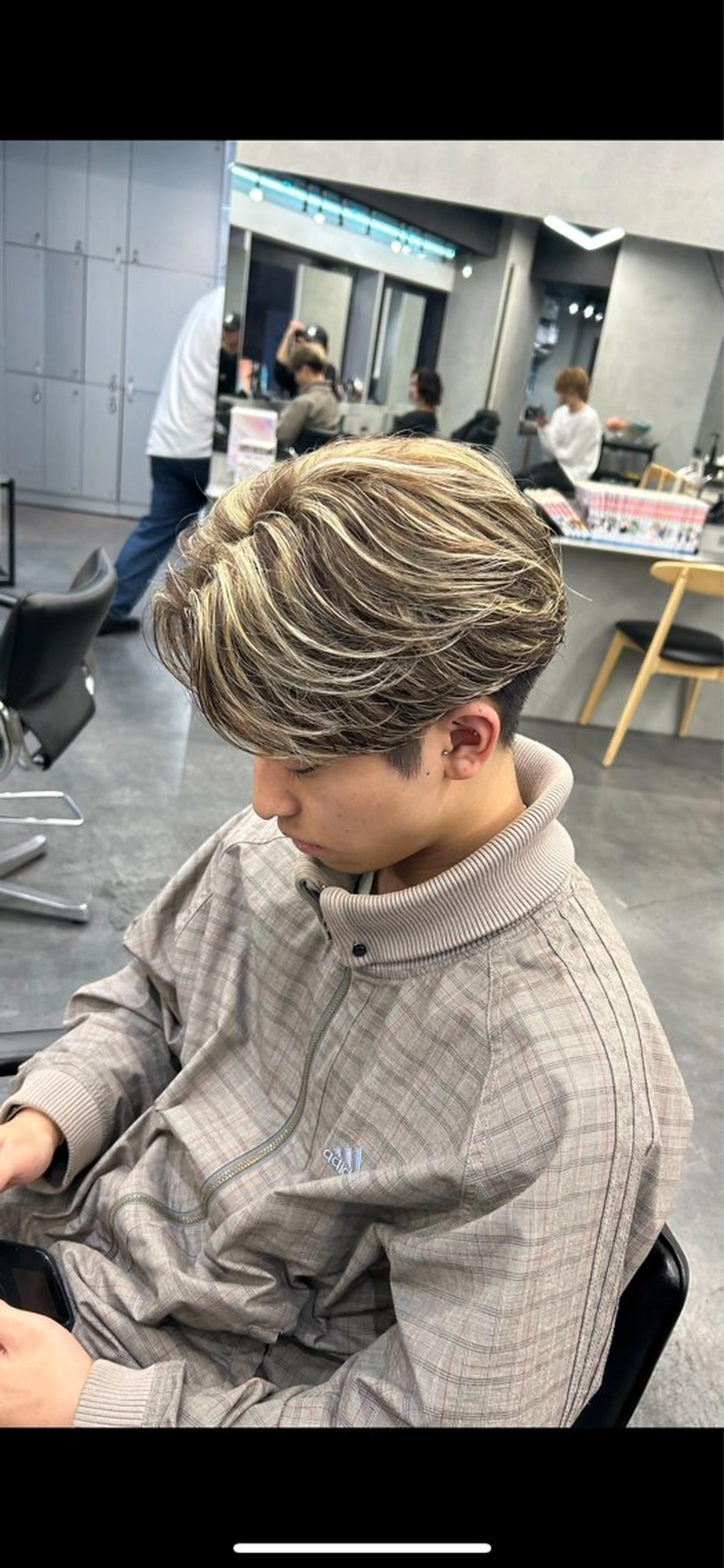 カラー 藤平海音/fifth PARKのヘアスタイル