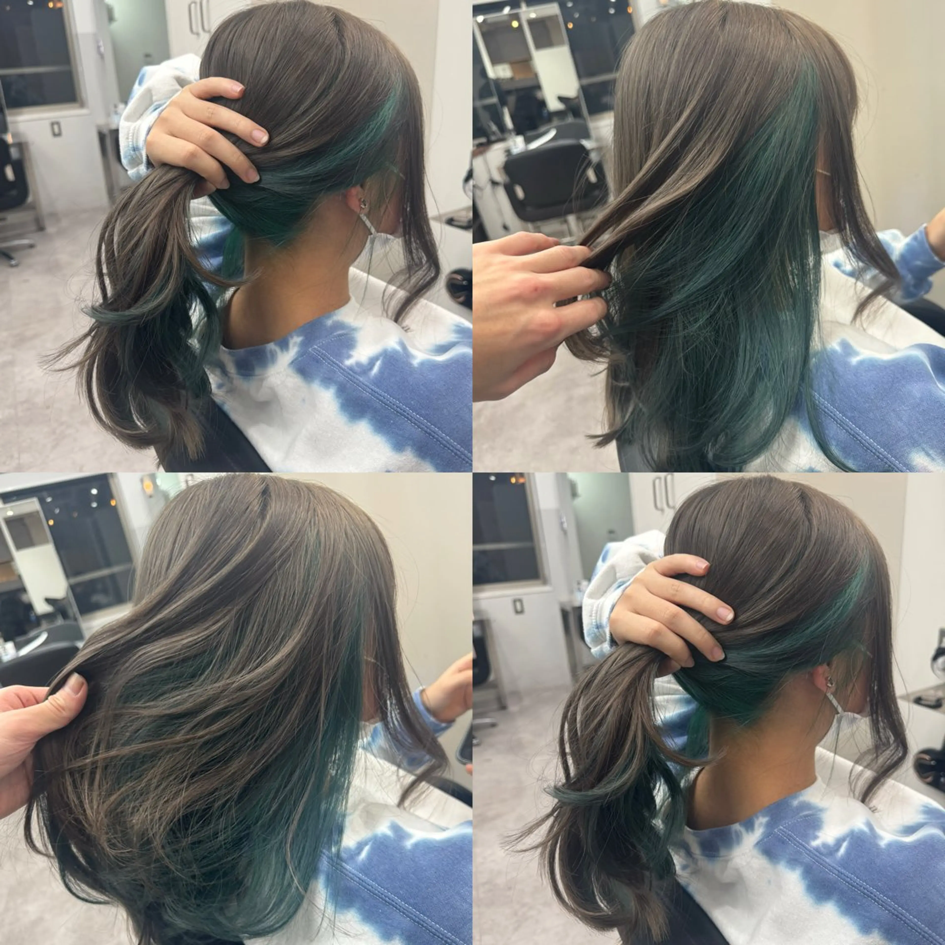 ミディアム カラー 🎀盛れる顔周り×レ イヤー×透明感/米田のヘアスタイル