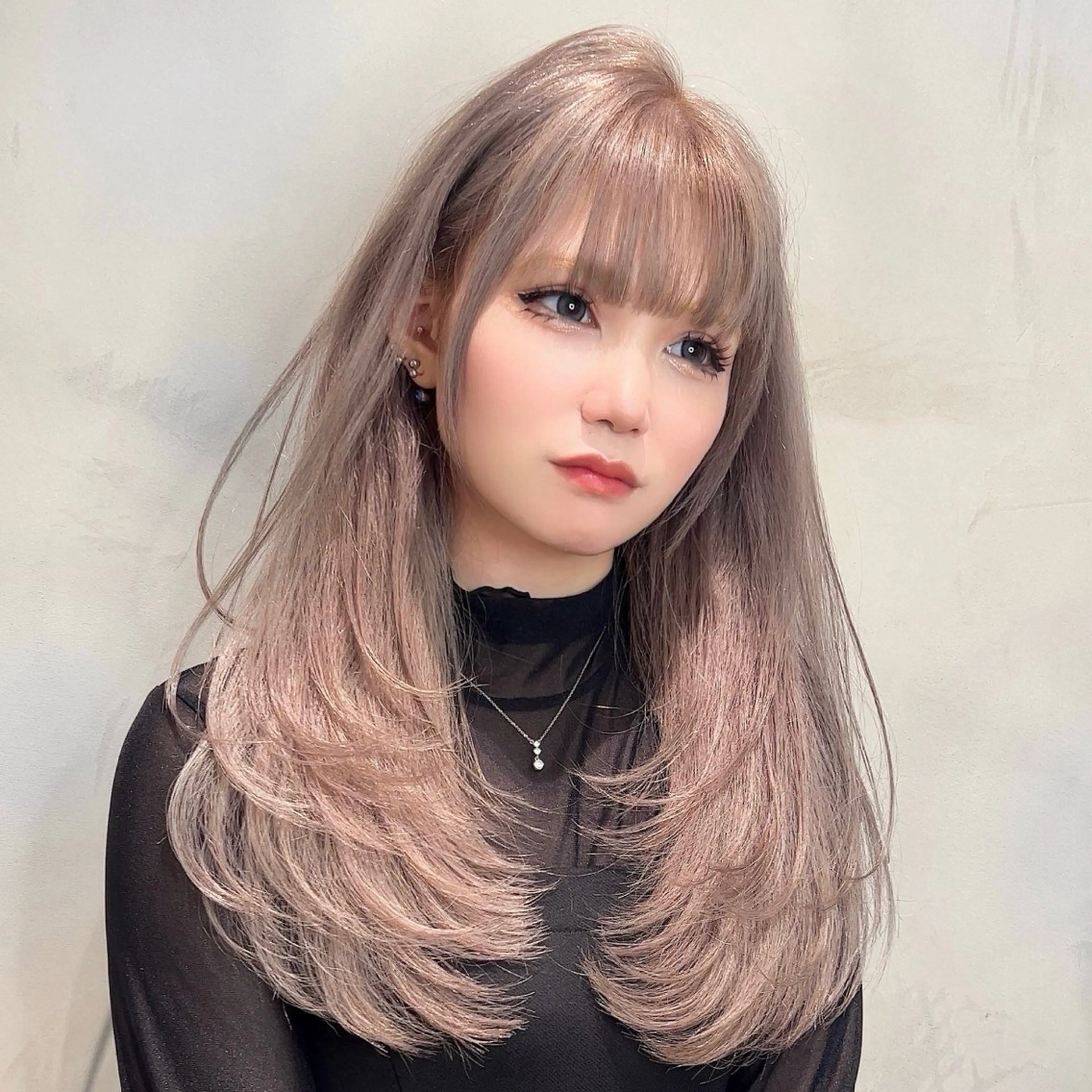 【🌈minimo特別価格✨️】似合わせカット✂️+髪質改善カラー🎨+内部補修髪質改善トリートメント✨の写真