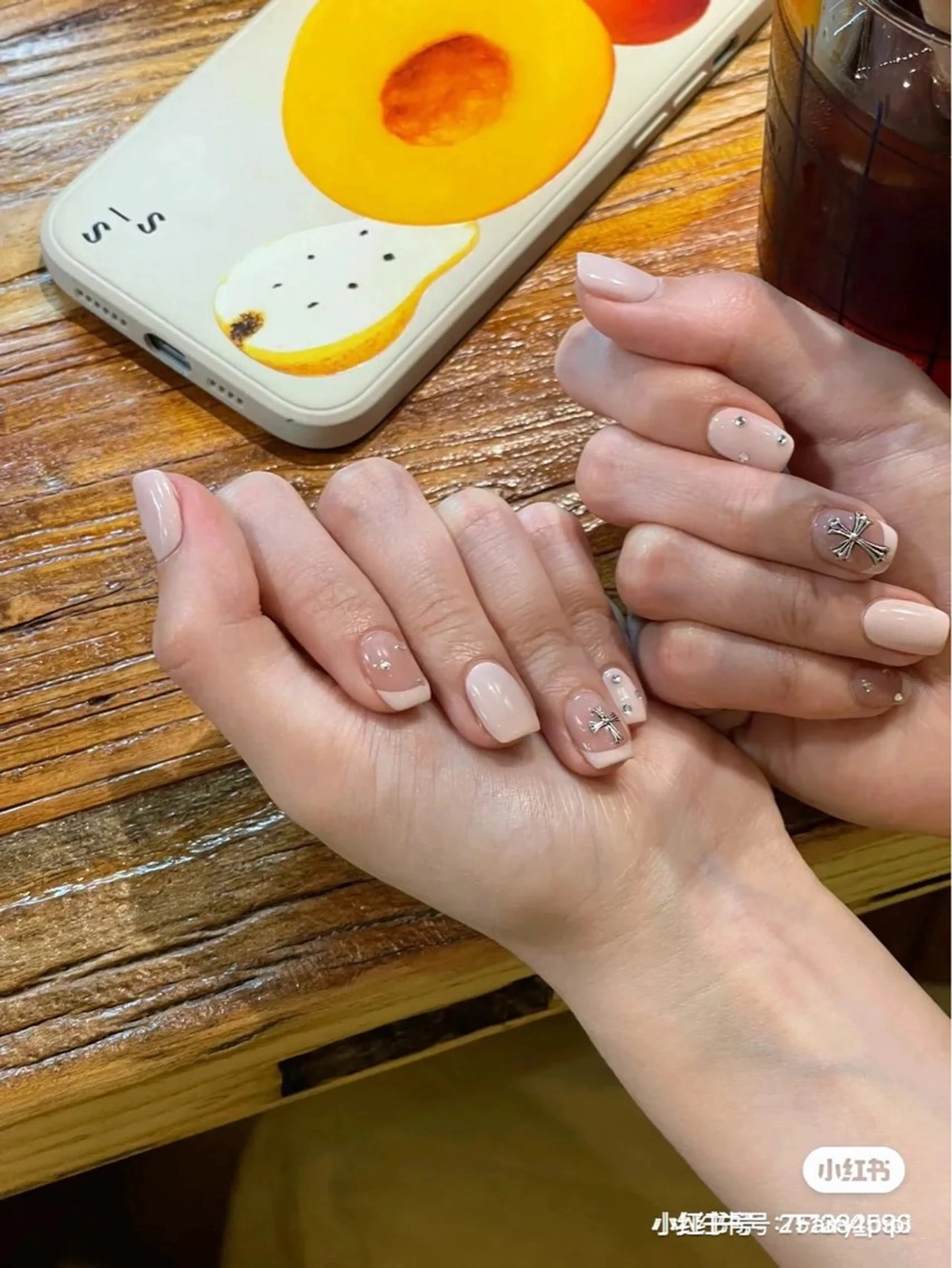 ネイル ハンドネイル ハンドケア ネイル＆アイラッシュ ∩_∩アオイのネイルデザイン