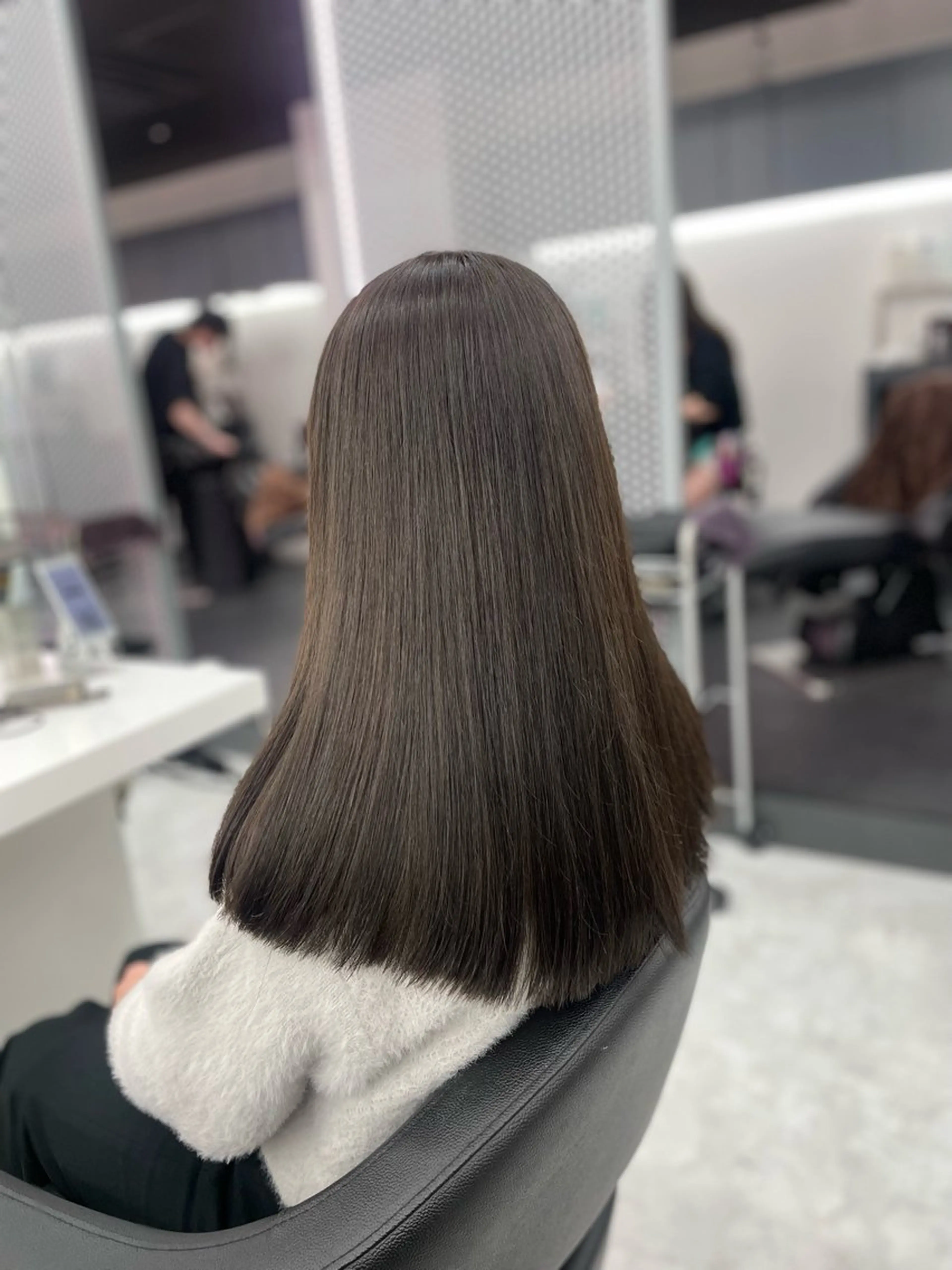 ロング カラー ヘアカラー トリートメント ヘアセット GO TODAY SHAiR SALON所属・🤍韓国トレンド ヘア🤍miku🤍のヘアスタイル