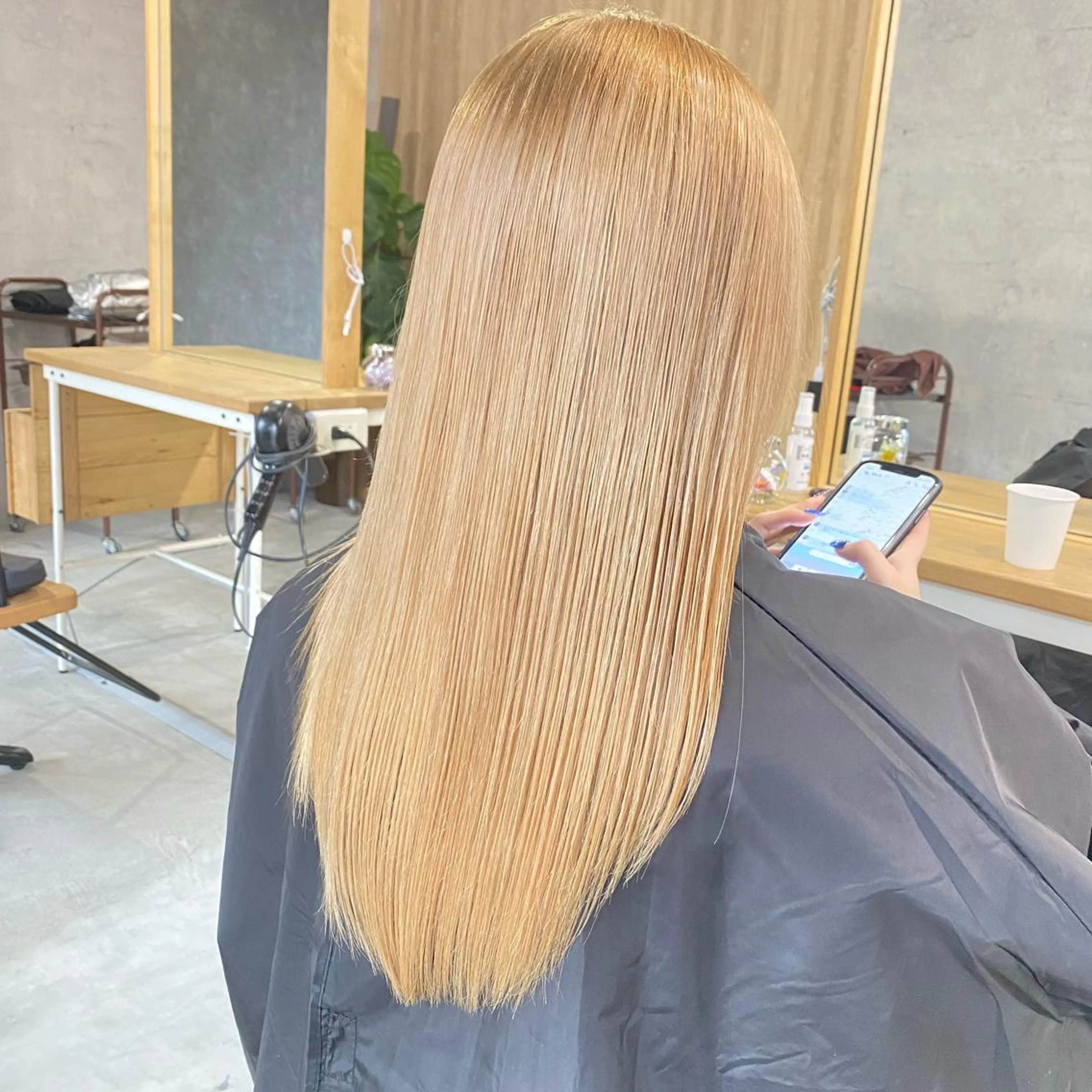 ロング カラー ヘアアレンジ 【韓国くびれ】ヘア 💕田中将吾のヘアスタイル
