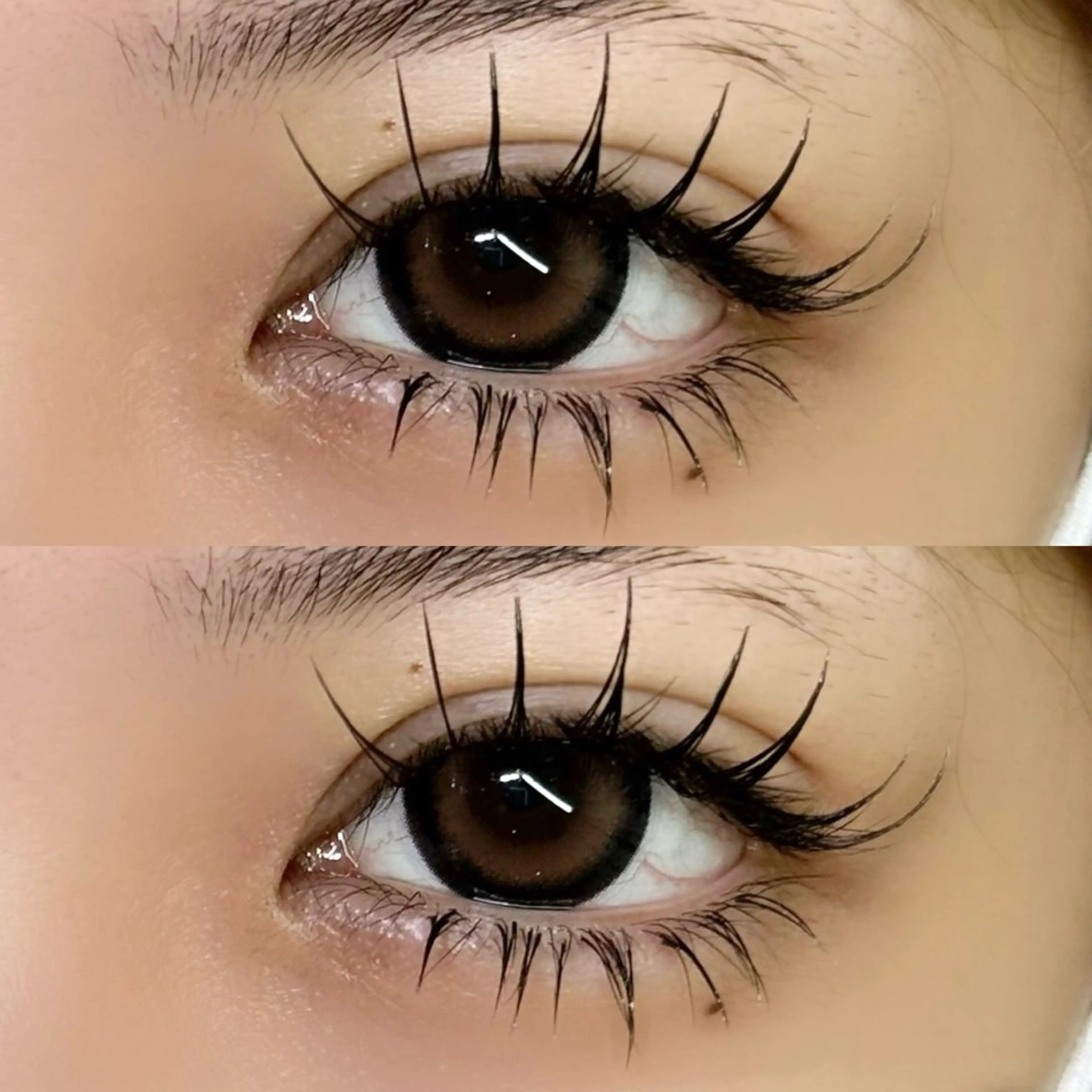 マツエク・マツパ 束感まつ毛 セーブル 下まつげエクステ scarlet asahiのマツエク・マツパデザイン